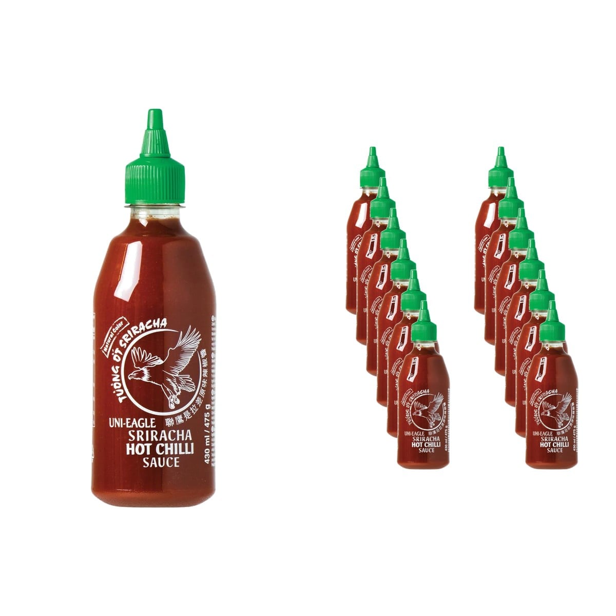 Uni - Eagle Sriracha Acı Biber Sosu 475 g x 12 Adet