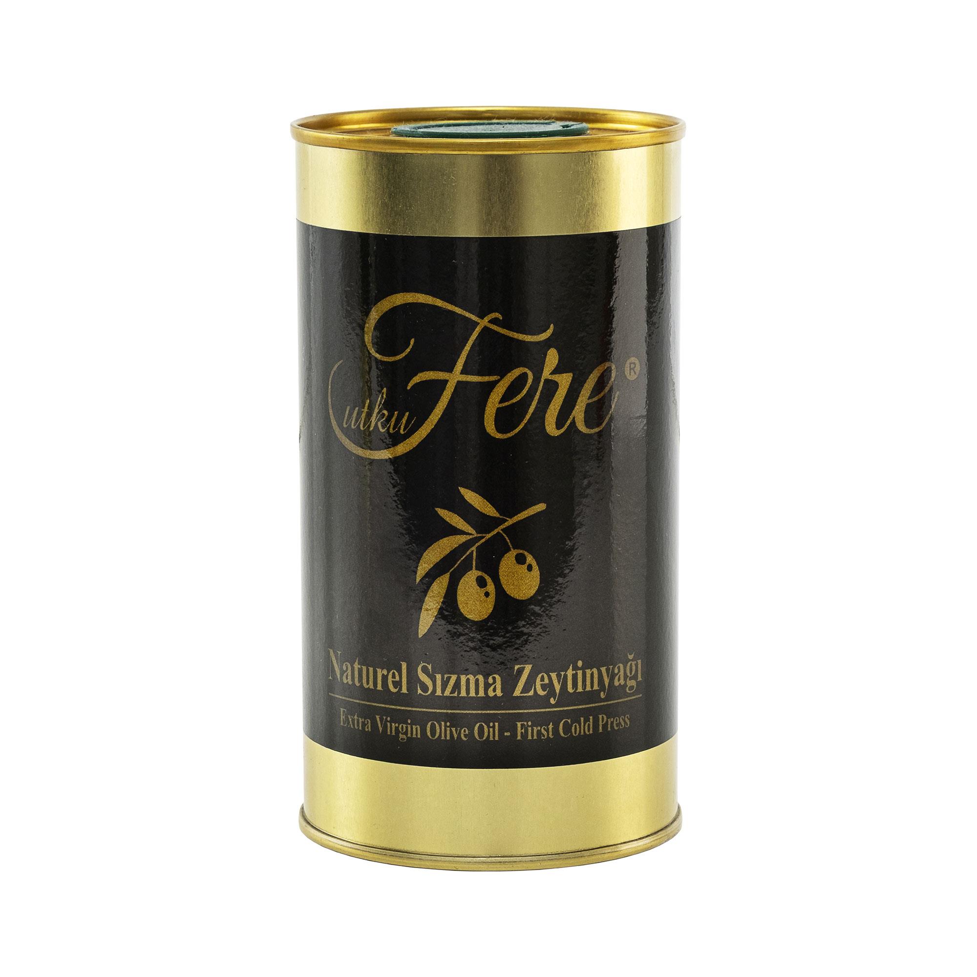 Utku Fere Naturel Sızma Zeytinyağı 500 ml Teneke Ambalaj