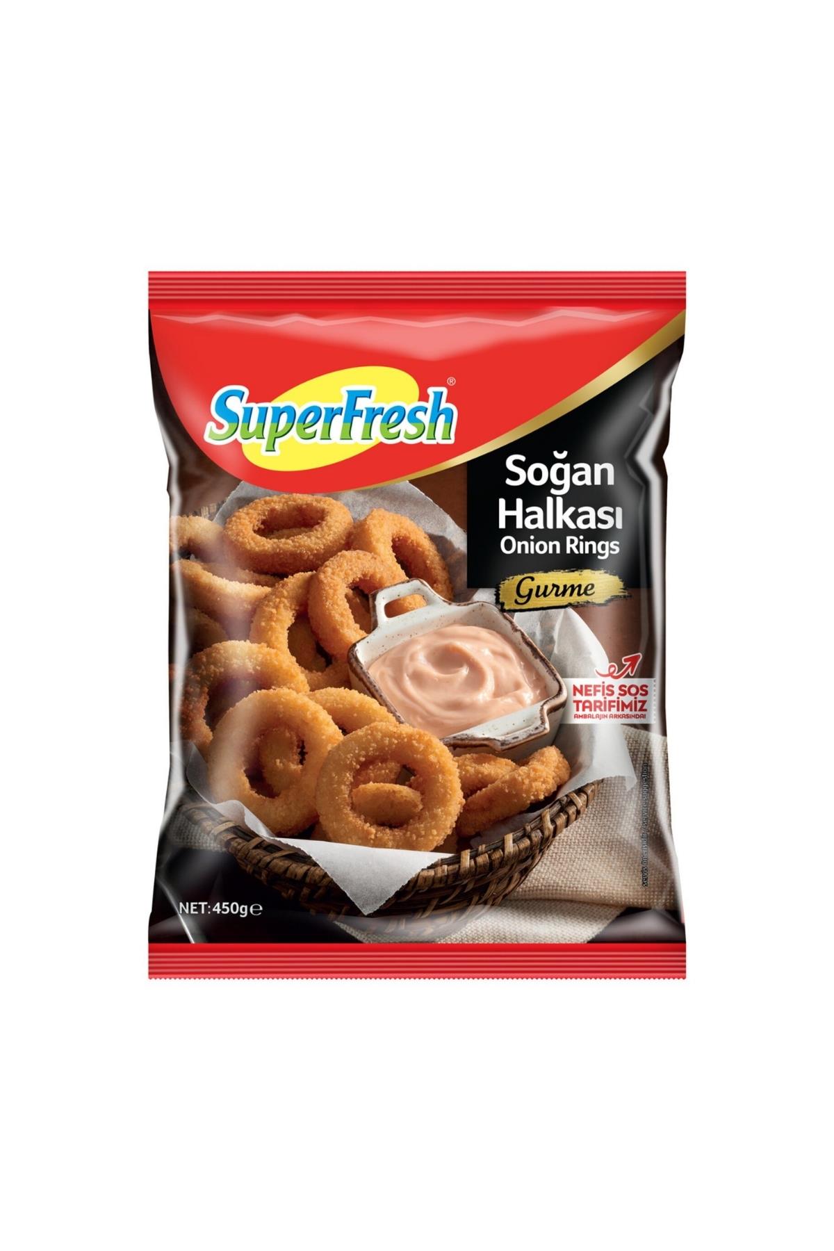   Superfresh Soğan Halkası Gurme 450 GR