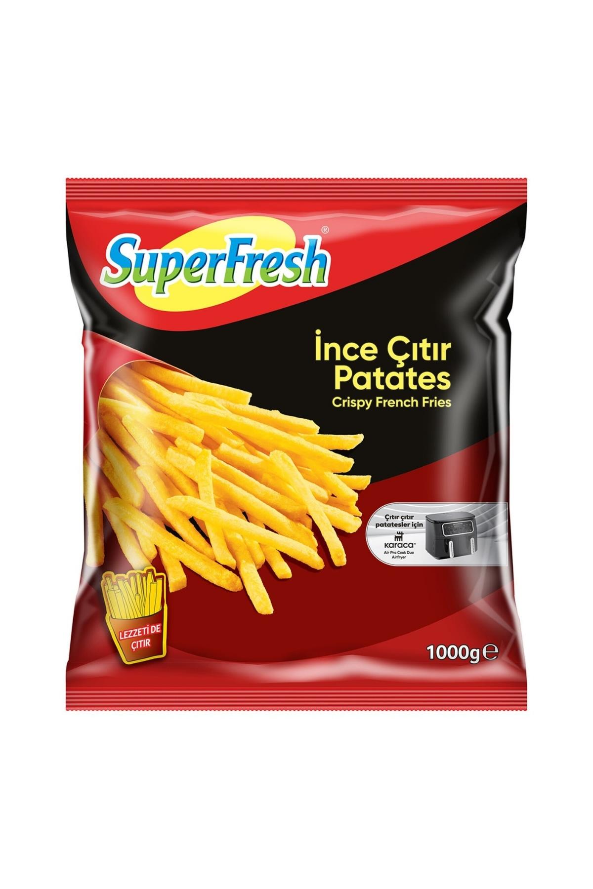  Superfresh İnce Çıtır Patates 1000 G