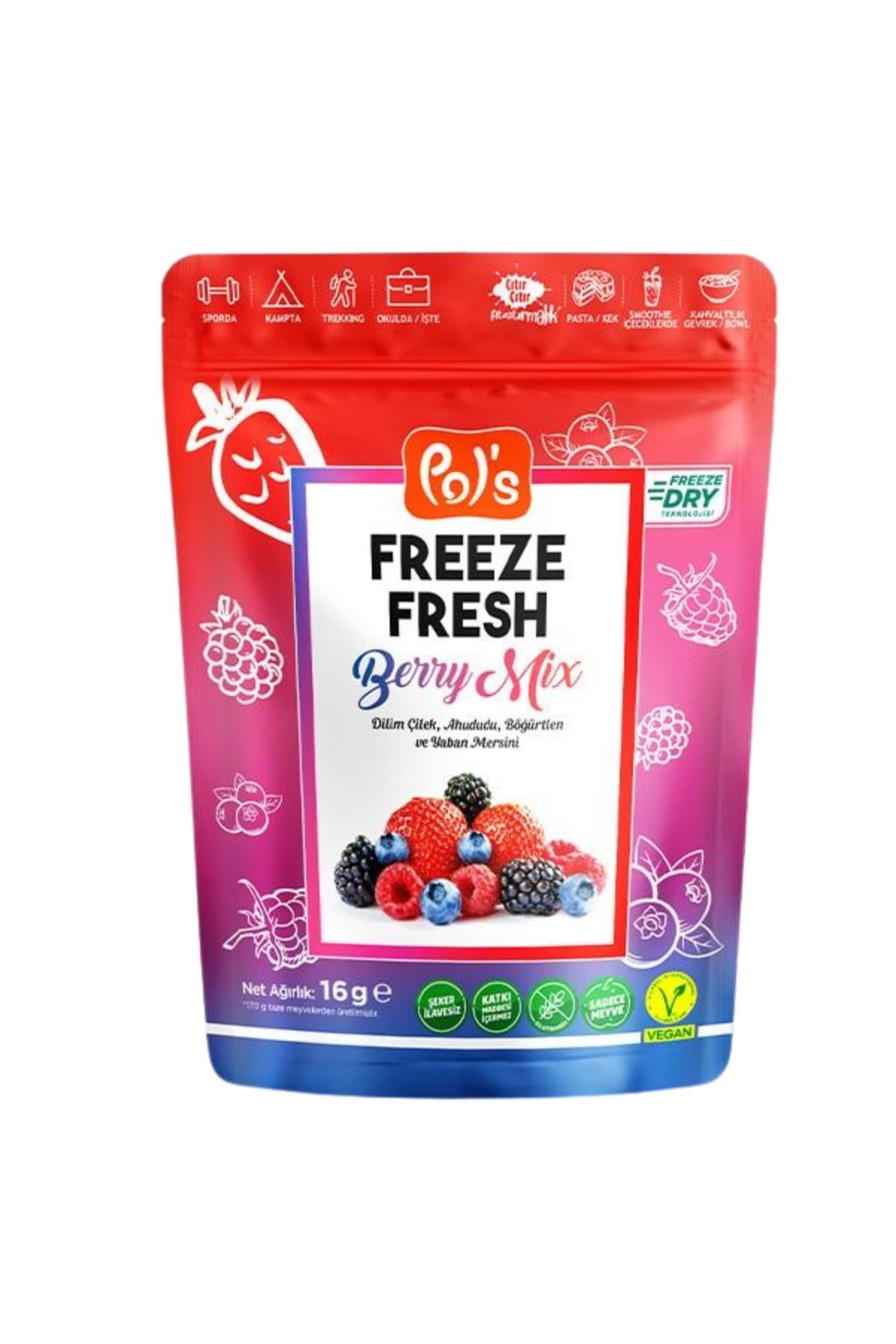 Berry Mix Kurusu Paket 16 GR