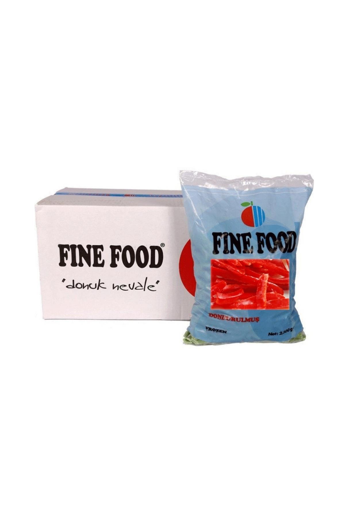 Kırmızı Biber 2,5 Kg Poşetli - 10x10 Küp