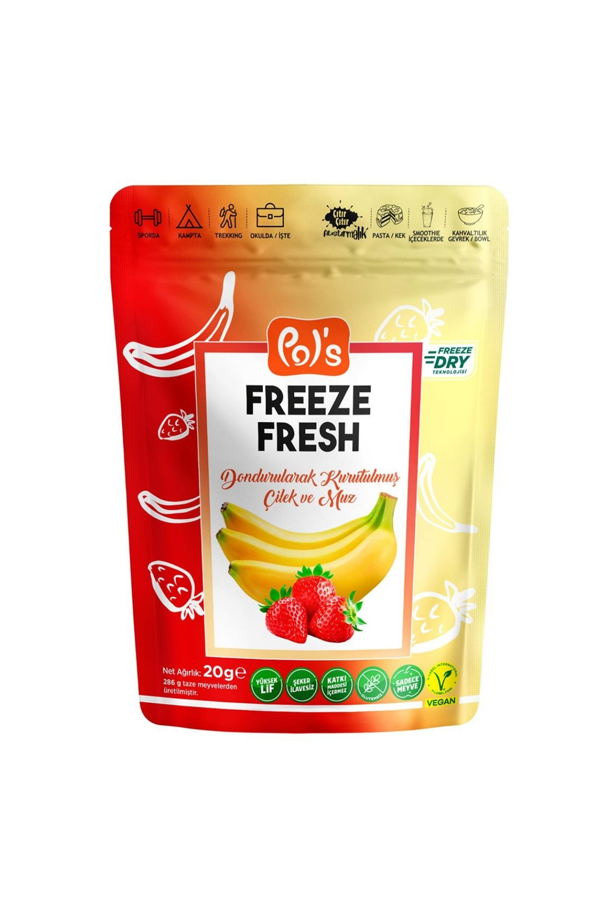 Pol's Muz – Çilek Mix 20 g