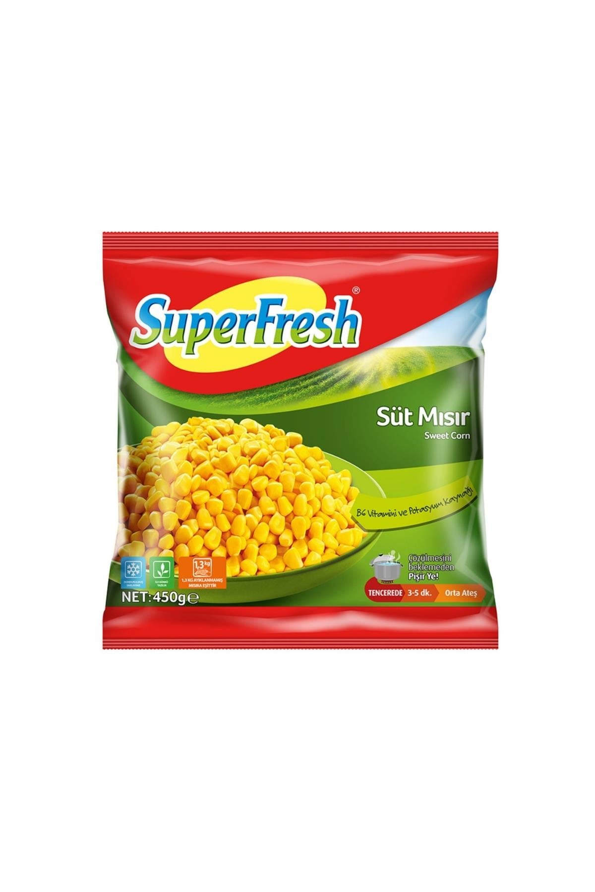 SuperFresh Mısır 450 GR