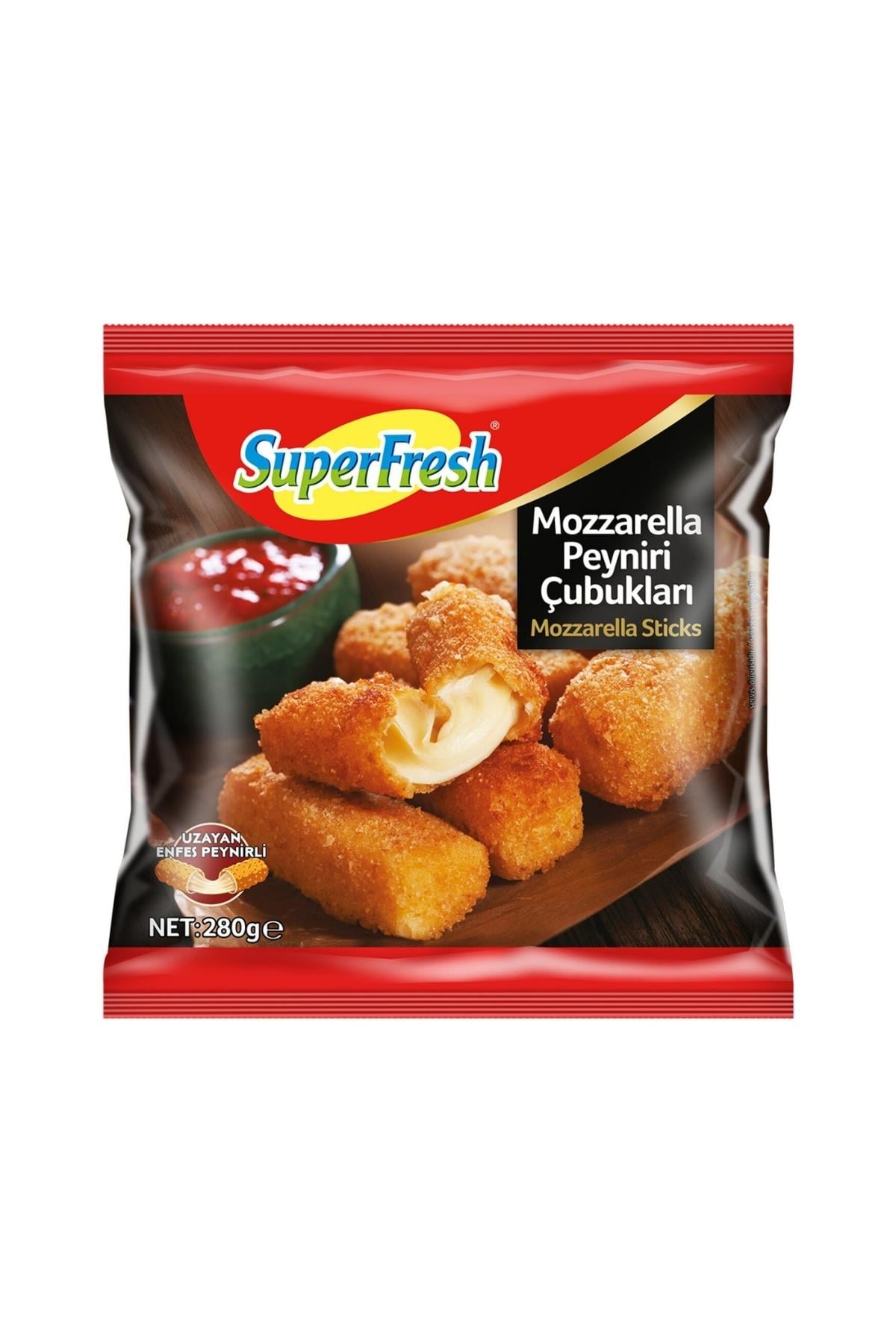 Superfresh Mozzarella Peyniri Çubukları 280 GR