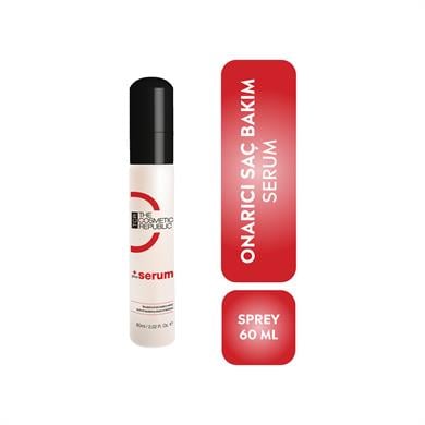 The Cosmetic Republic Plus Çift Etkili Onarıcı Saç Bakım Serumu Yenileyici Önleyici Koruyucu Serum