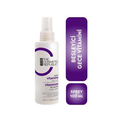 Yıpranmış Saçlar İçin Güçlendirici Ve Besleyici Gece Vitamini