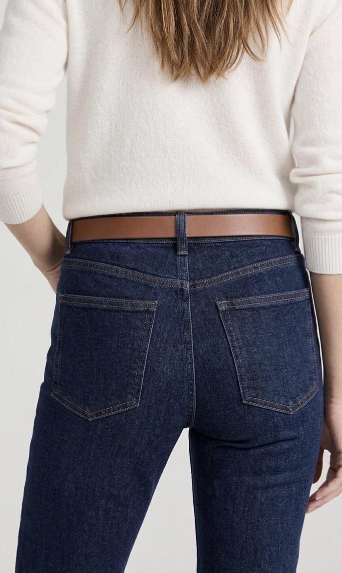 Koyu Lacivert Cep Detaylı Slim Fit Bootcut Jean 