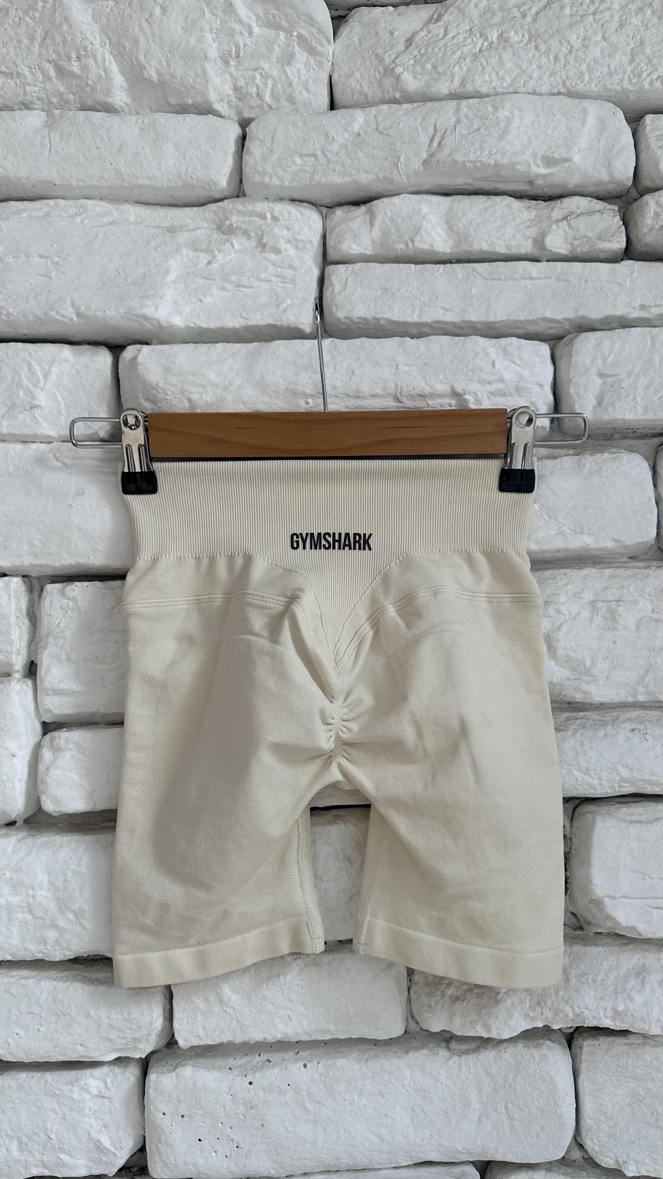 Bej Büzgülü Şekillendirici Biker Tayt