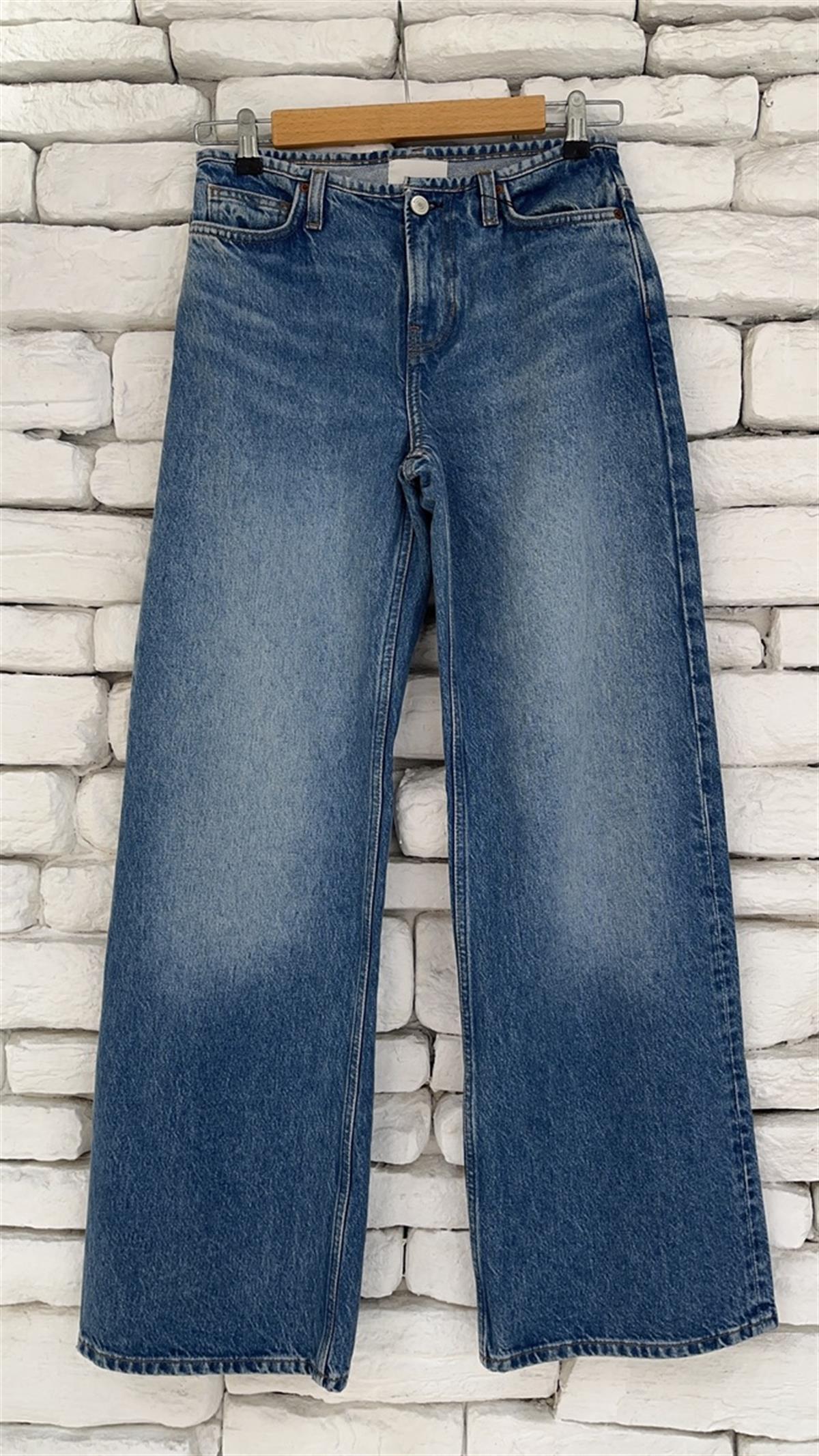  Regular Fit Yüksek Bel Wide Leg Jean