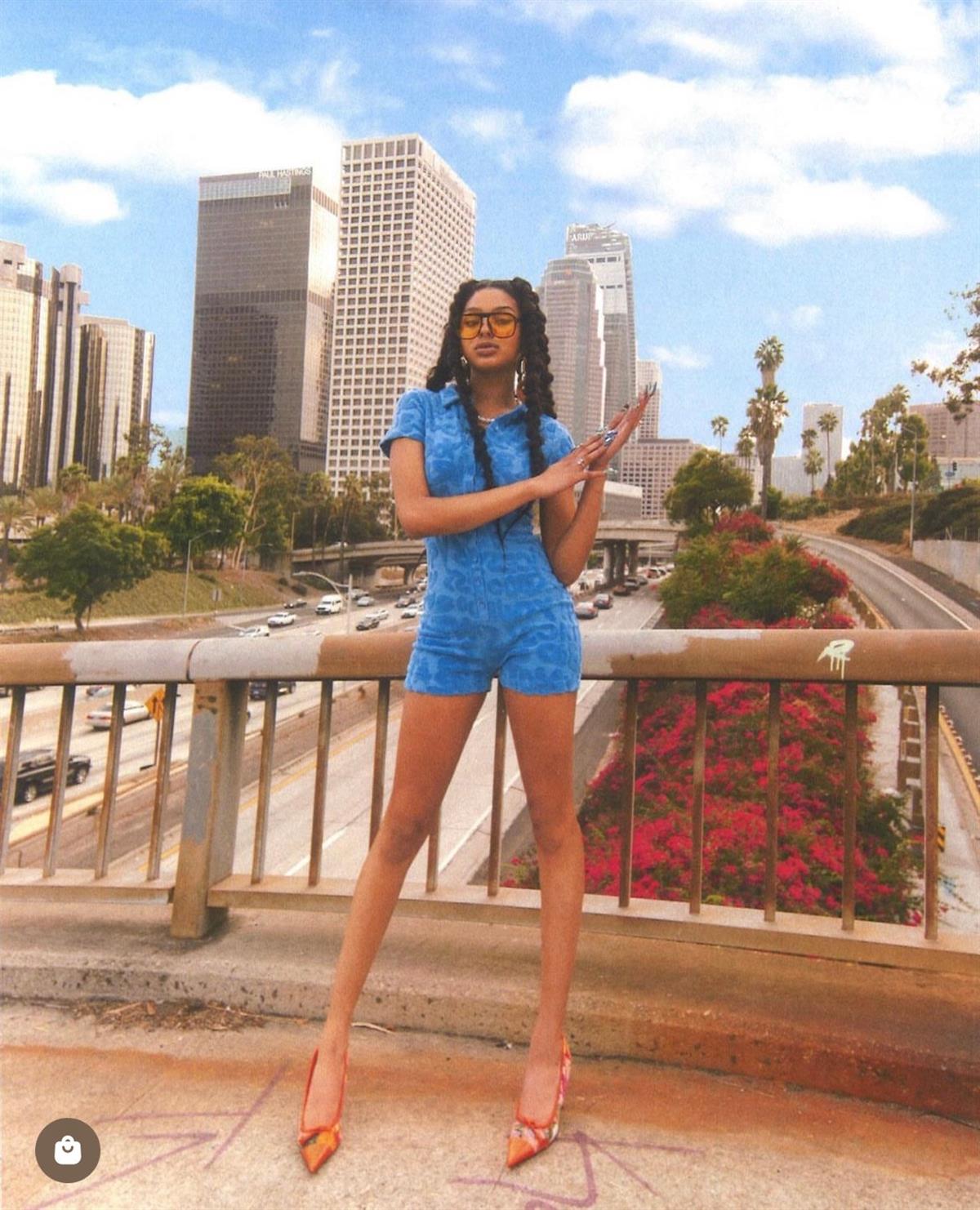 Havlu kumaş Mavi tulum