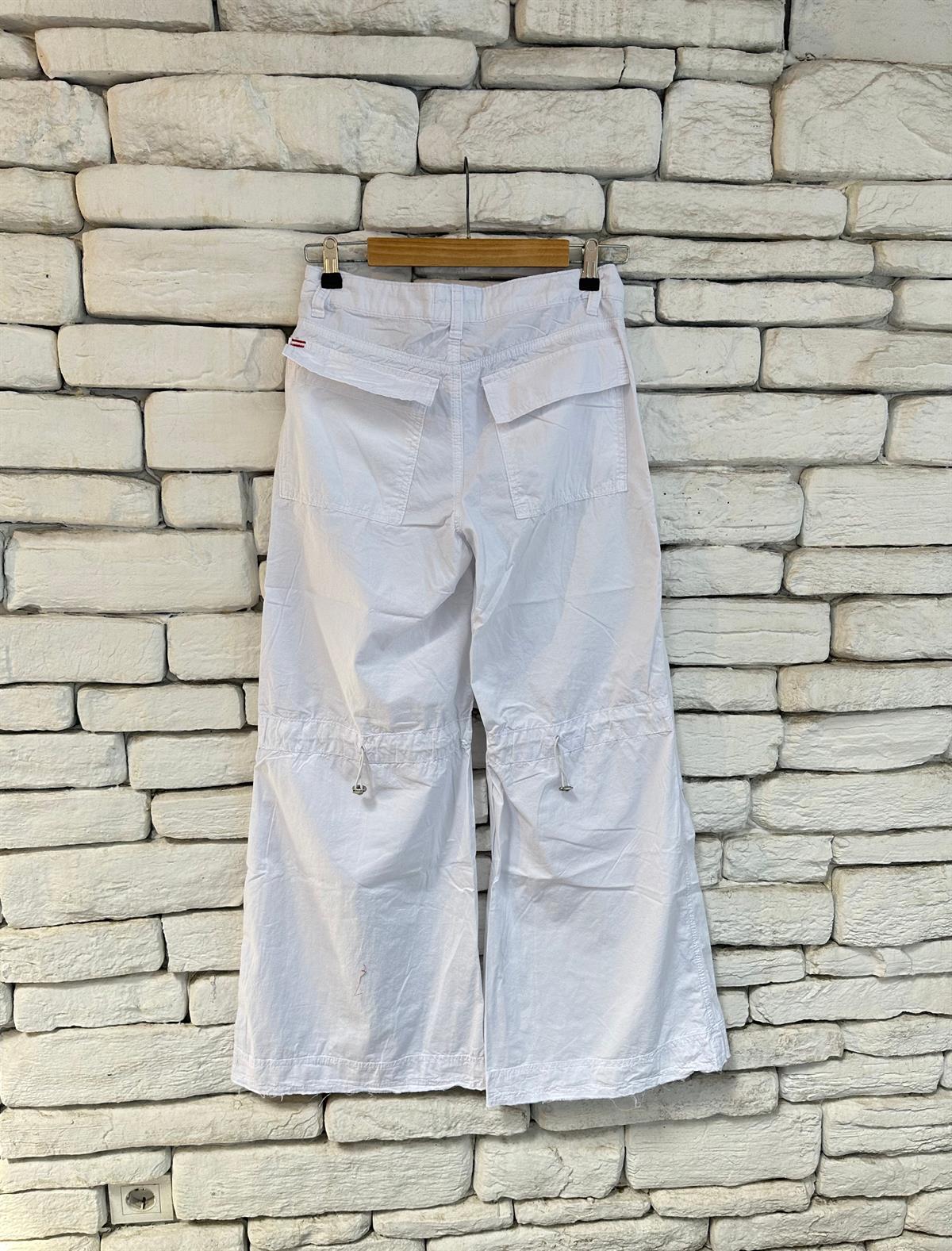 Urban outfitters Beyaz Paraşüt Pantolon