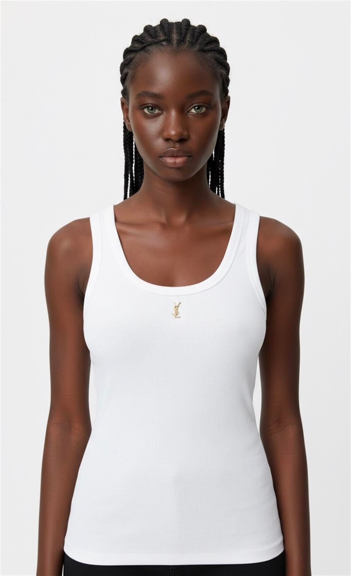 Beyaz Fitilli Kumaş Lux Atlet 