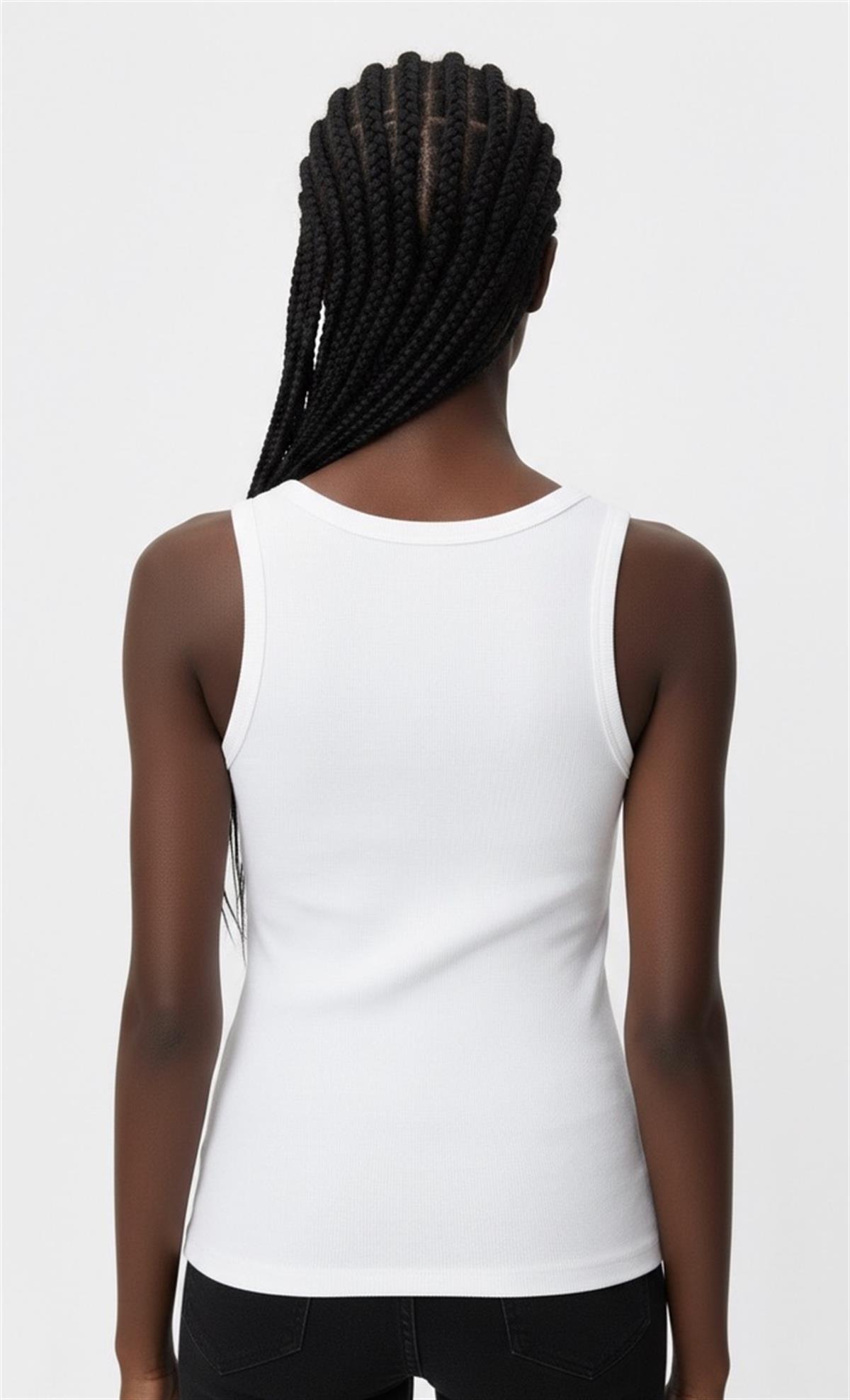 Beyaz Fitilli Kumaş Lux Atlet 