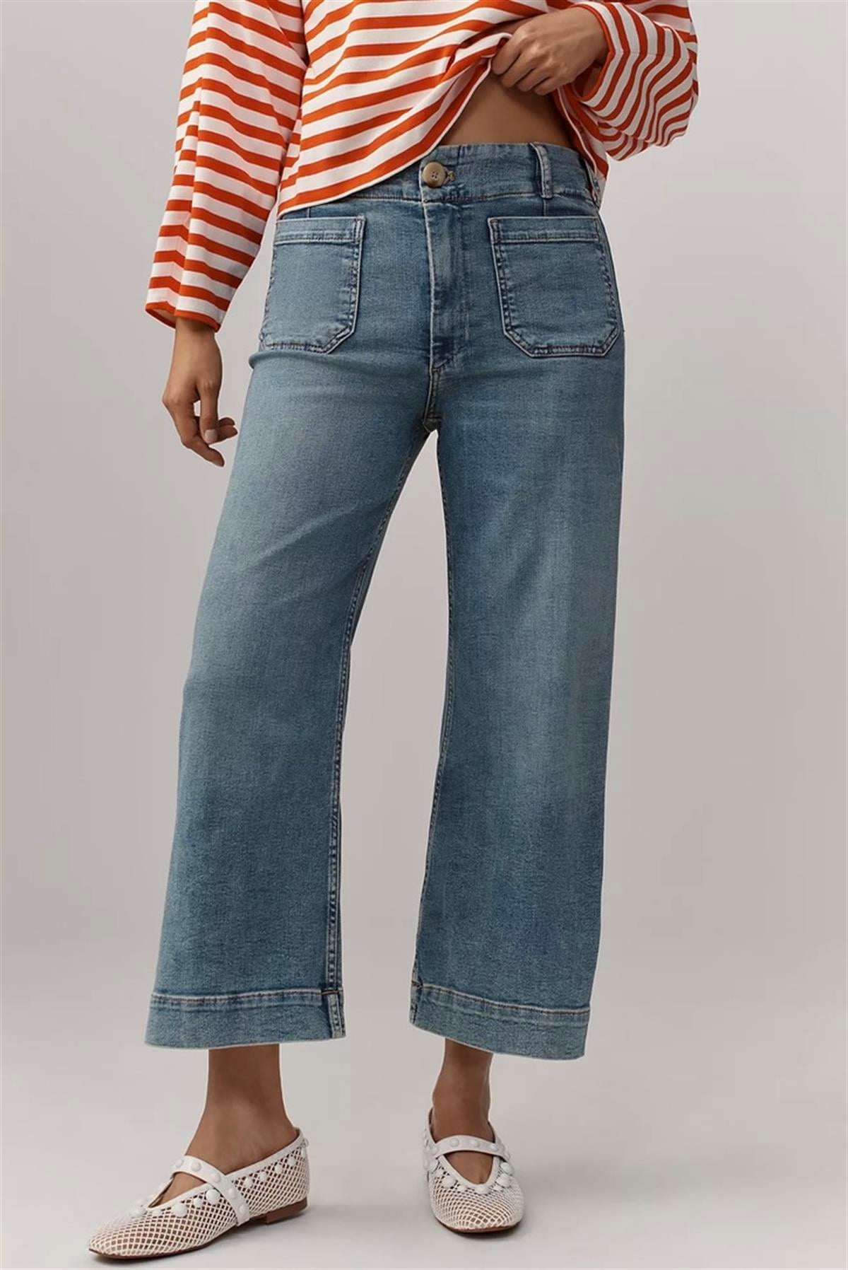 Bilek Boy Paça Denim Jean