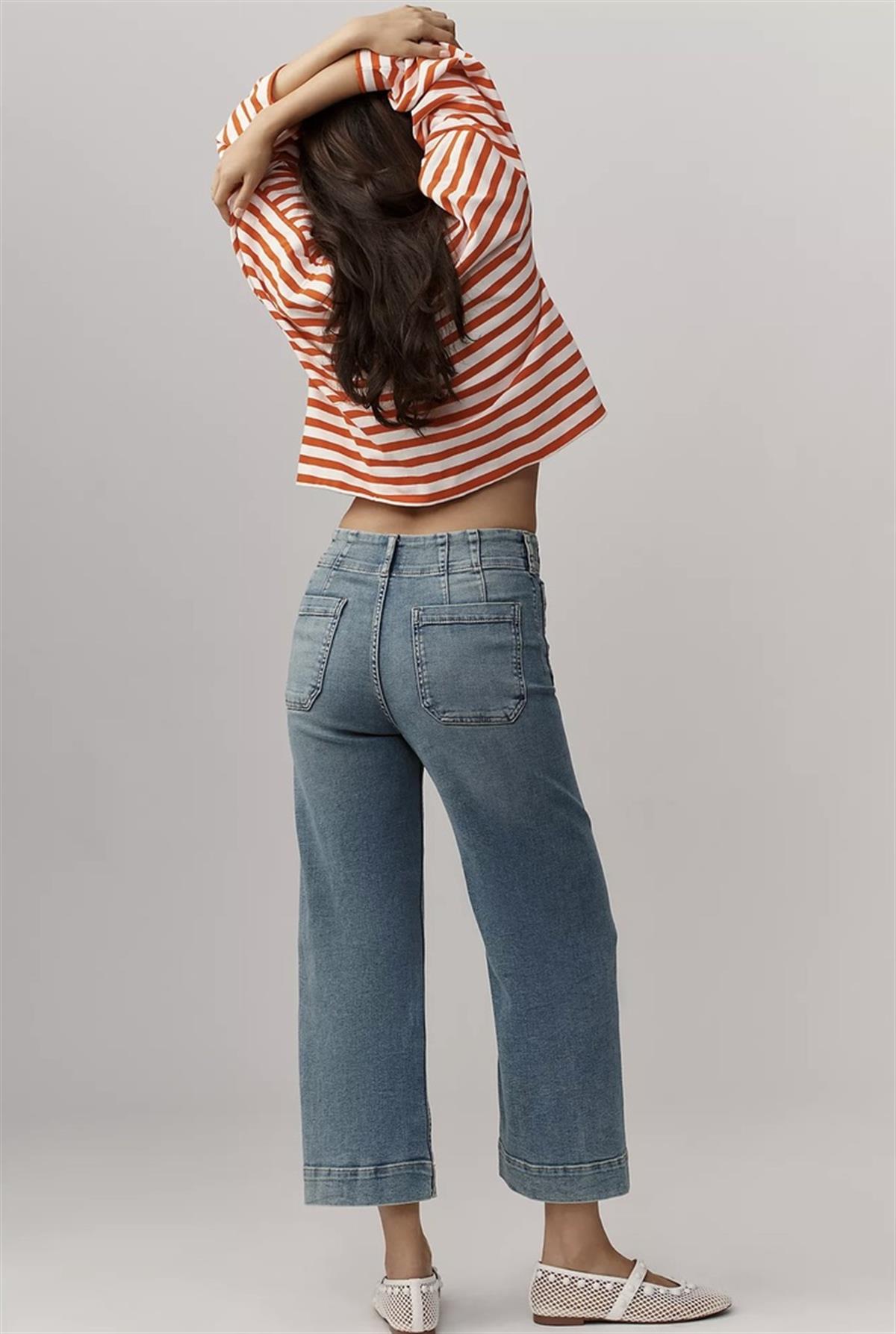 Bilek Boy Paça Denim Jean