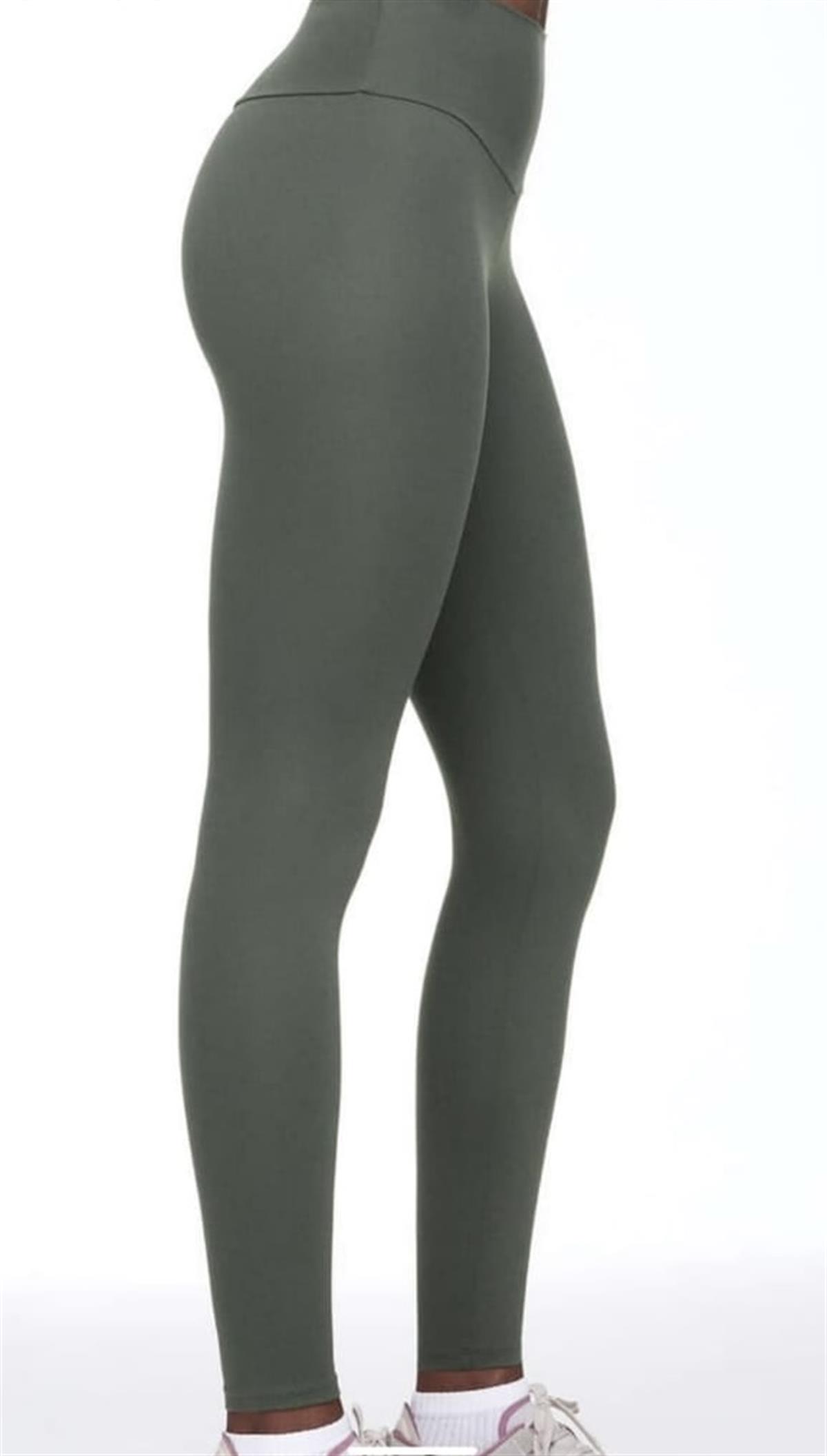 Comfort Model Yeşil Renk Efsane Kumaş Penye Tayt