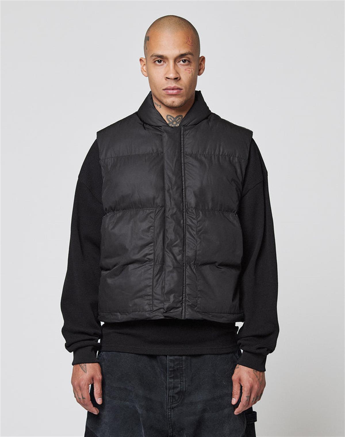 Kaz Tüyü Dolgulu Şişme Yelek