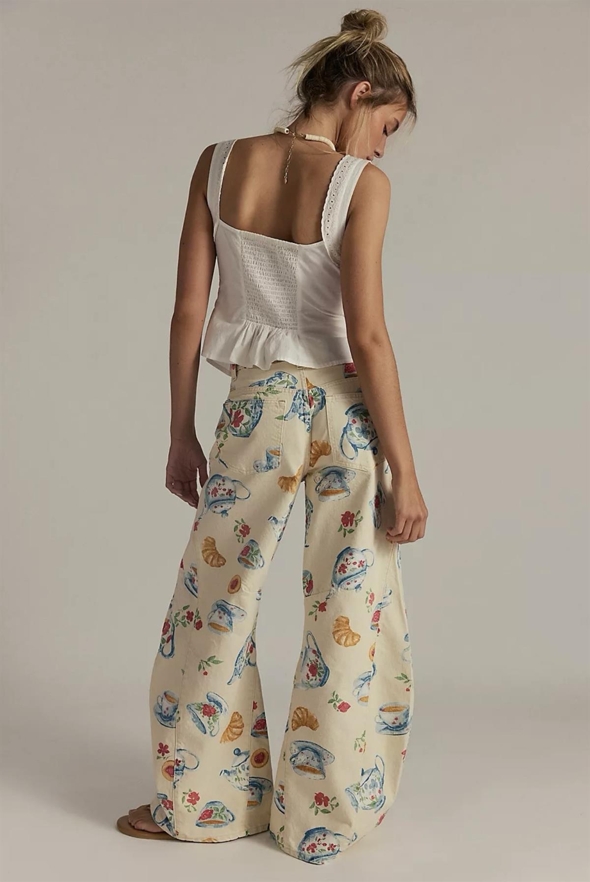 ORJİNAL MARKA BASKI DETAYLI BAREL JEAN