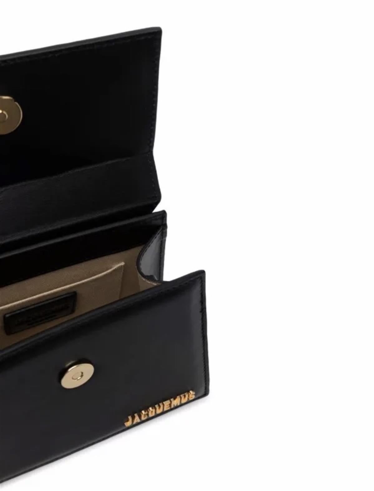 Siyah Asimetrik Deri Mini Boy El - Omuz Çantası