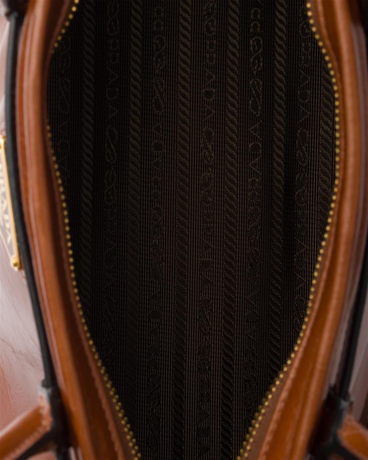 Taba Renk Deri Orta Boy El Çantası