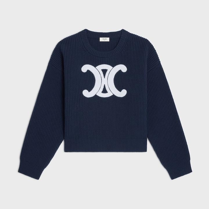 İthal Marka Lacivert Triko Kazak