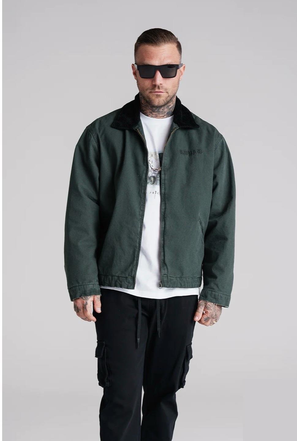 Oversize Fermuarlı Ceket