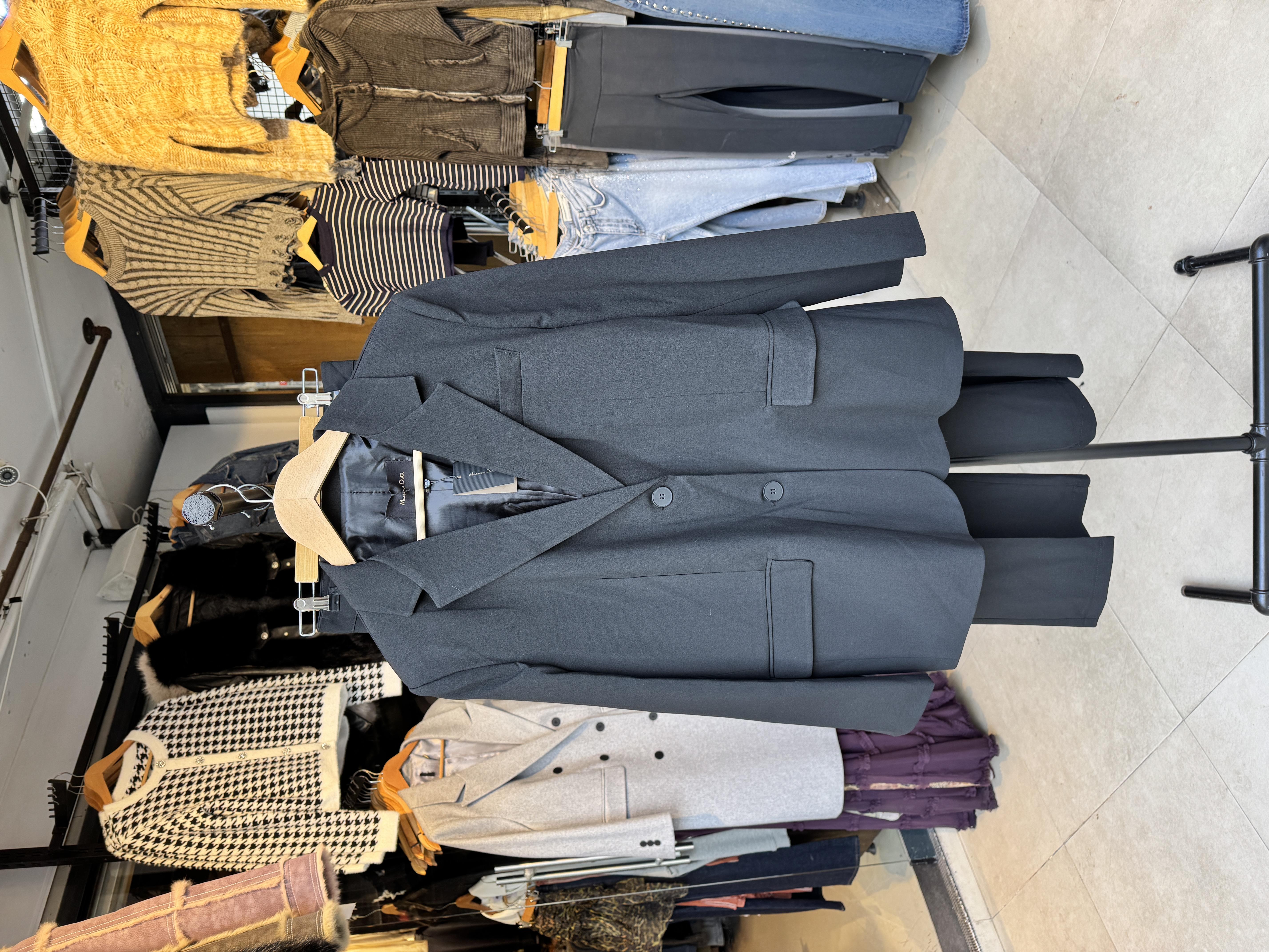 Oversize Siyah Blazer Ceket