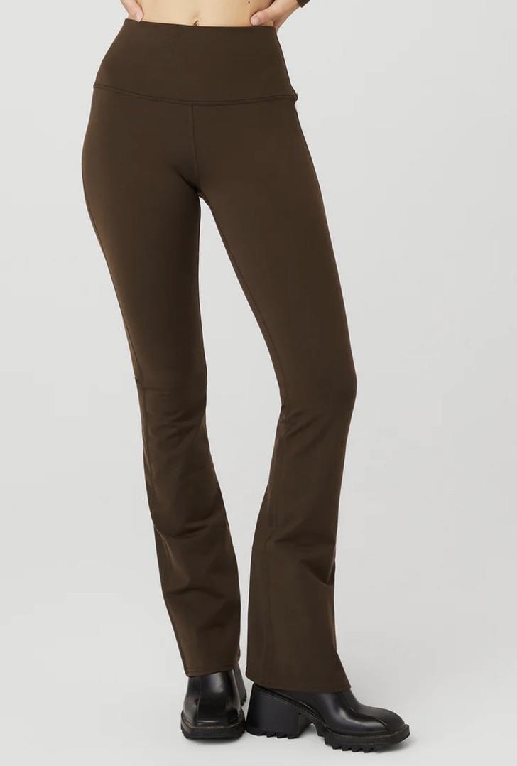 Toparlayıcı Acı Kahve İspanyol Paça Tayt