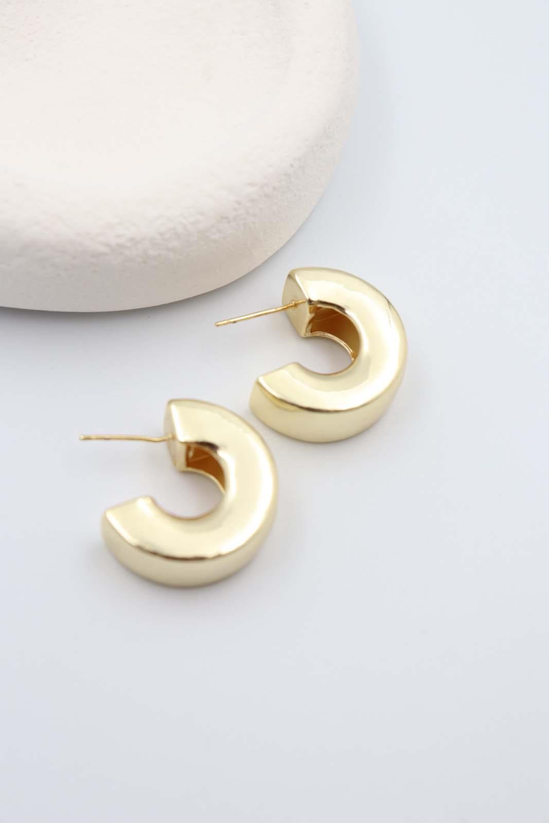  Dahnya Gold  Küpe[14K]