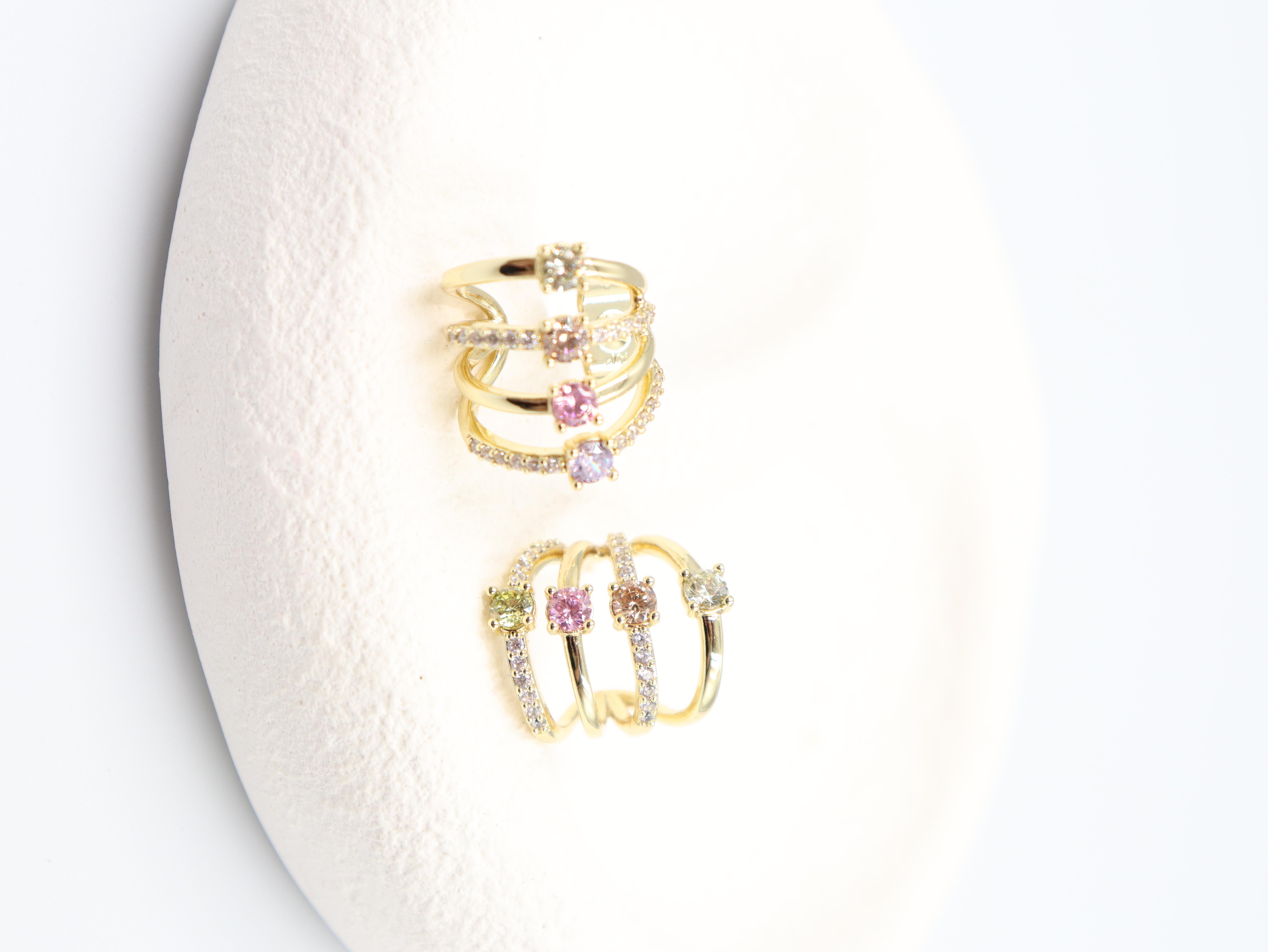 Alviera Gold Küpe