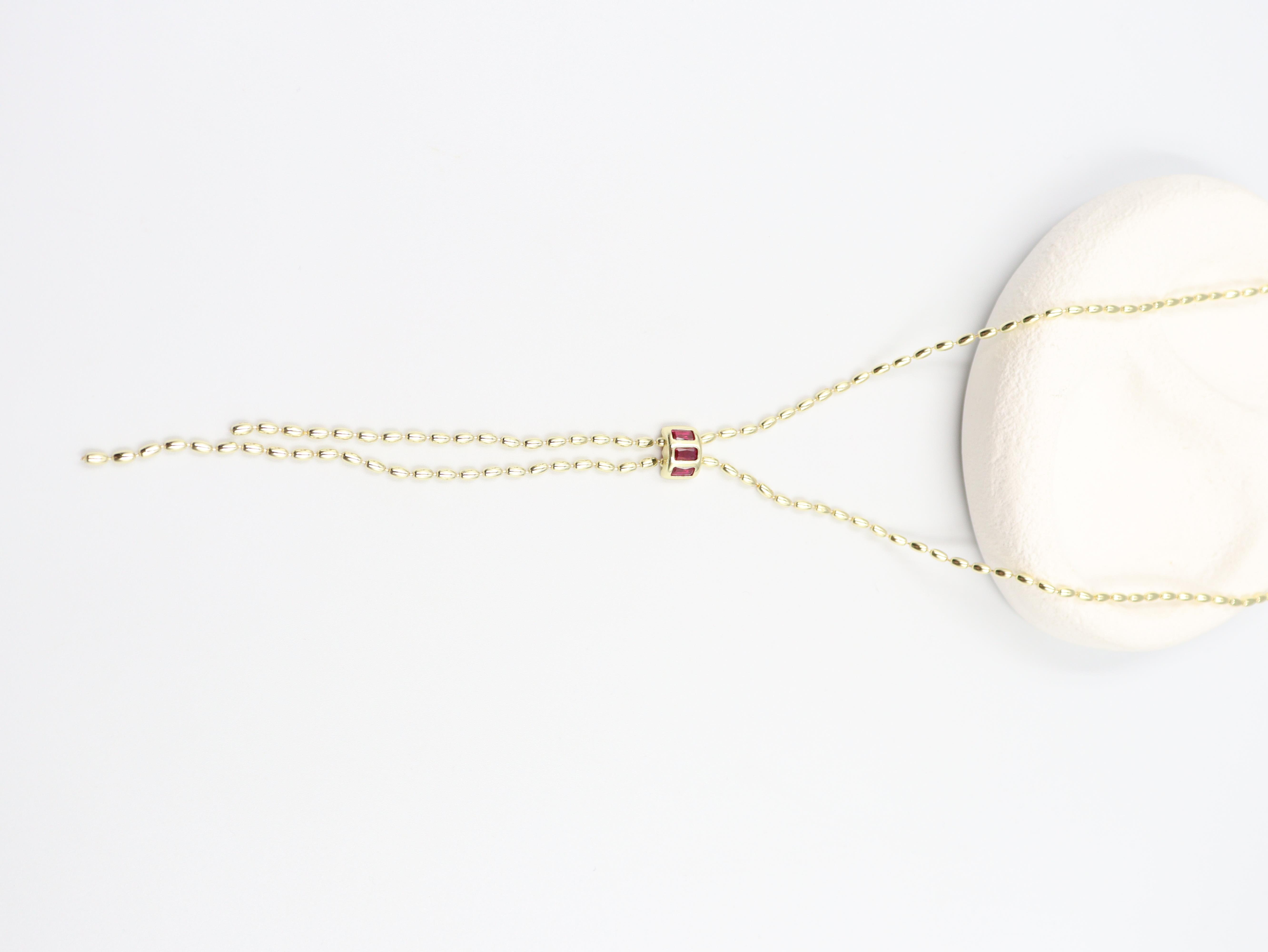 Amavine Gold V Kolye(70cm)