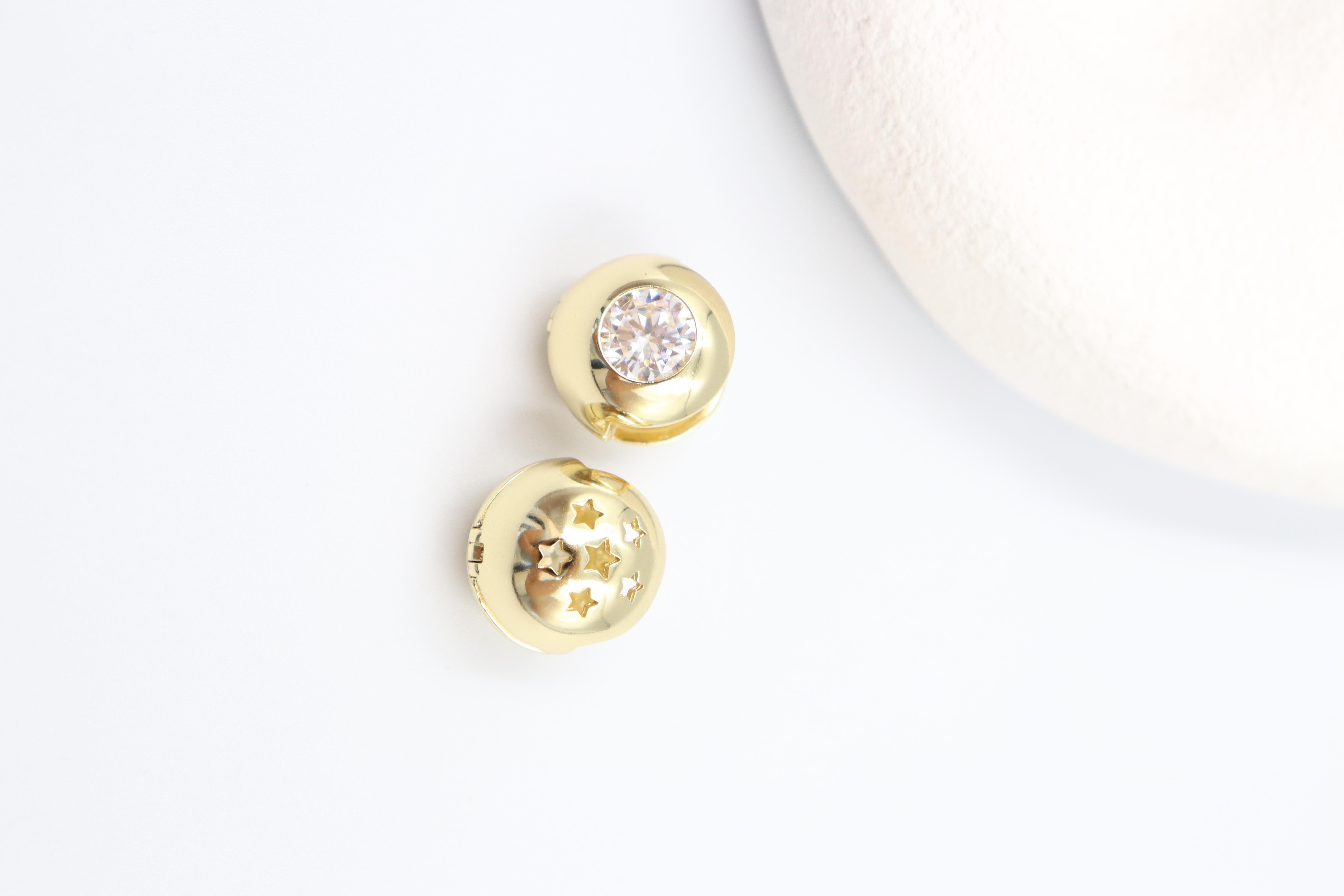 Castelmezzano Gold Küpe (14k)
