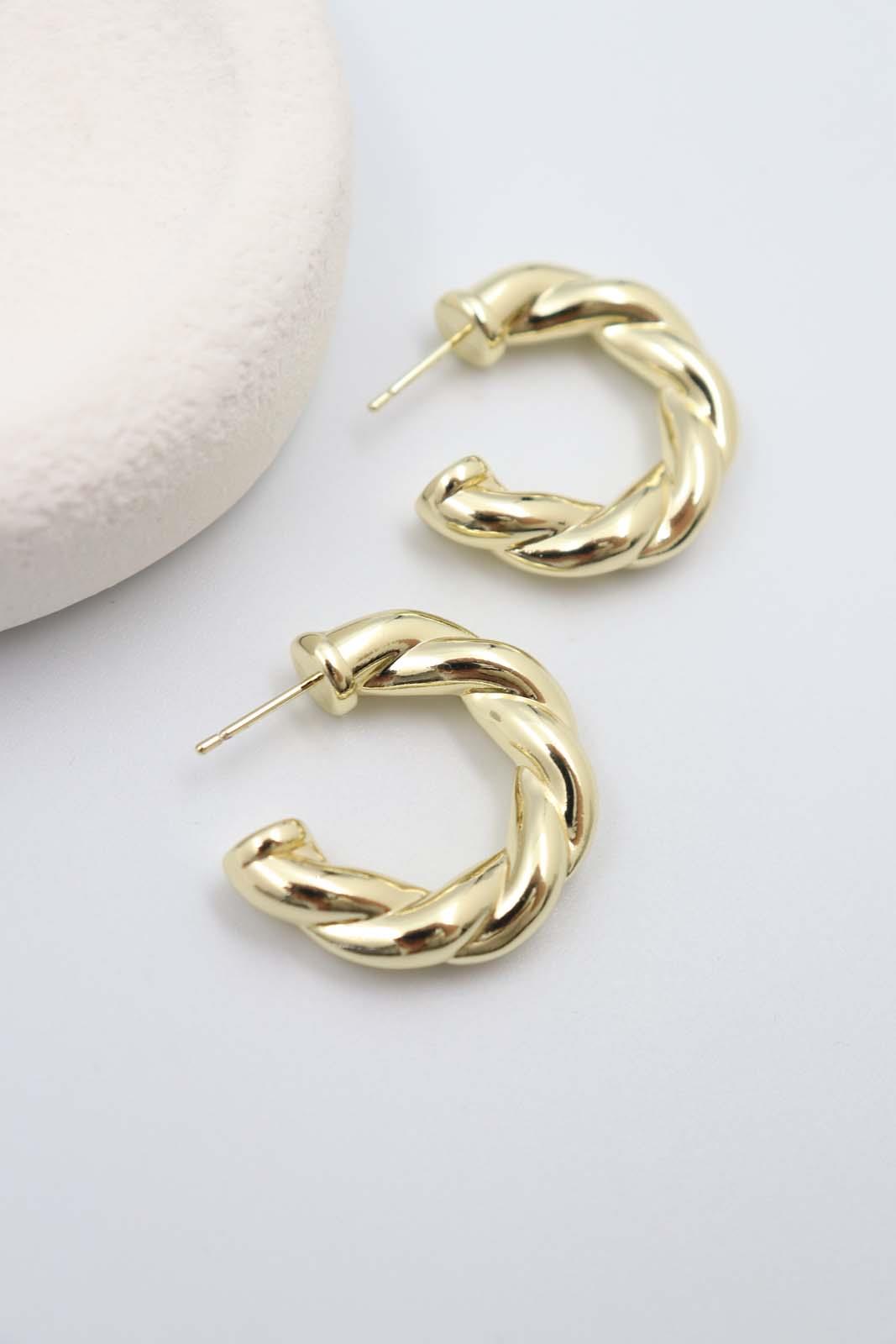 Damiano Gold  Küpe[14K]