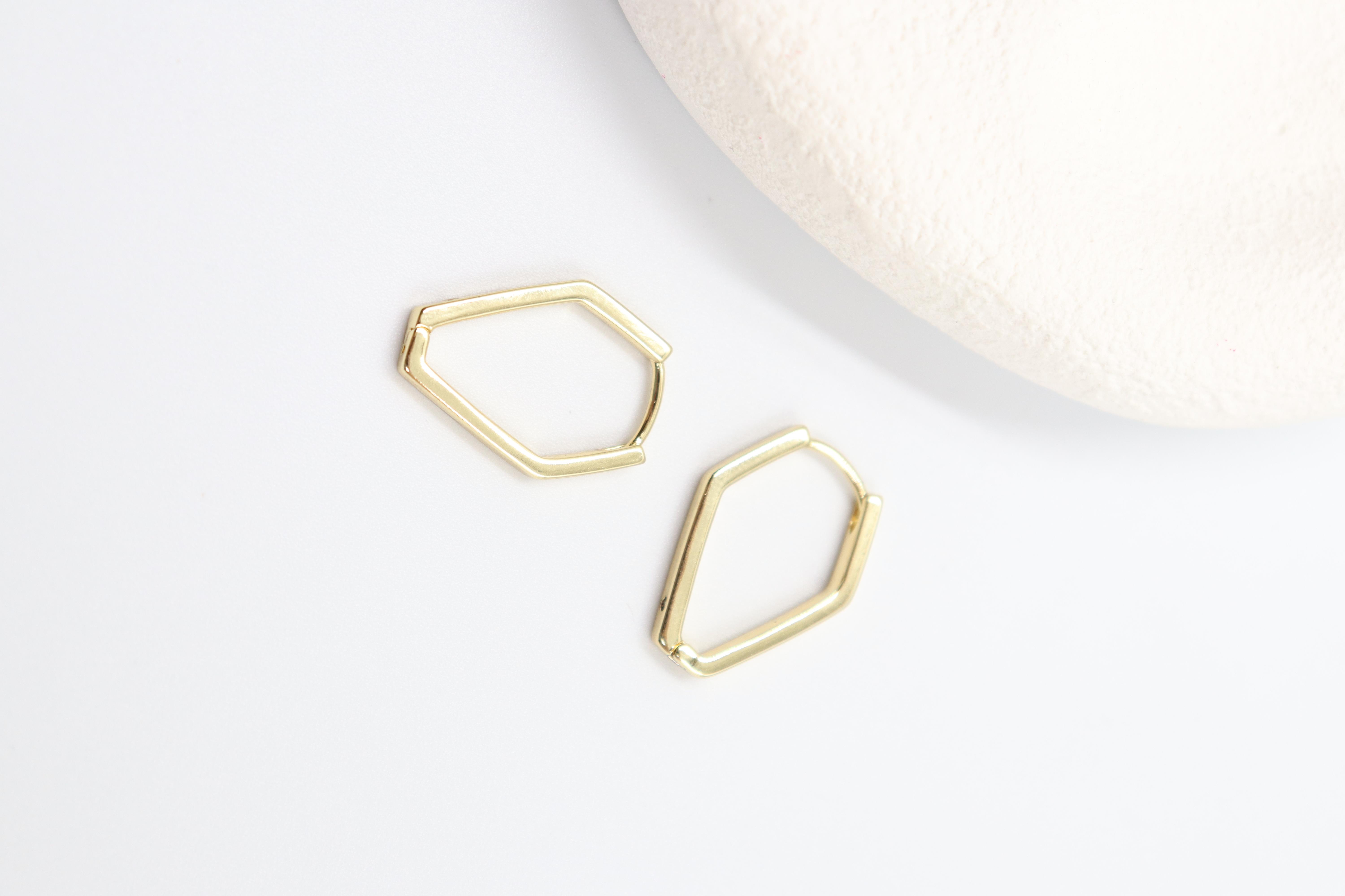 Eva-Luna Gold Küpe (14k)