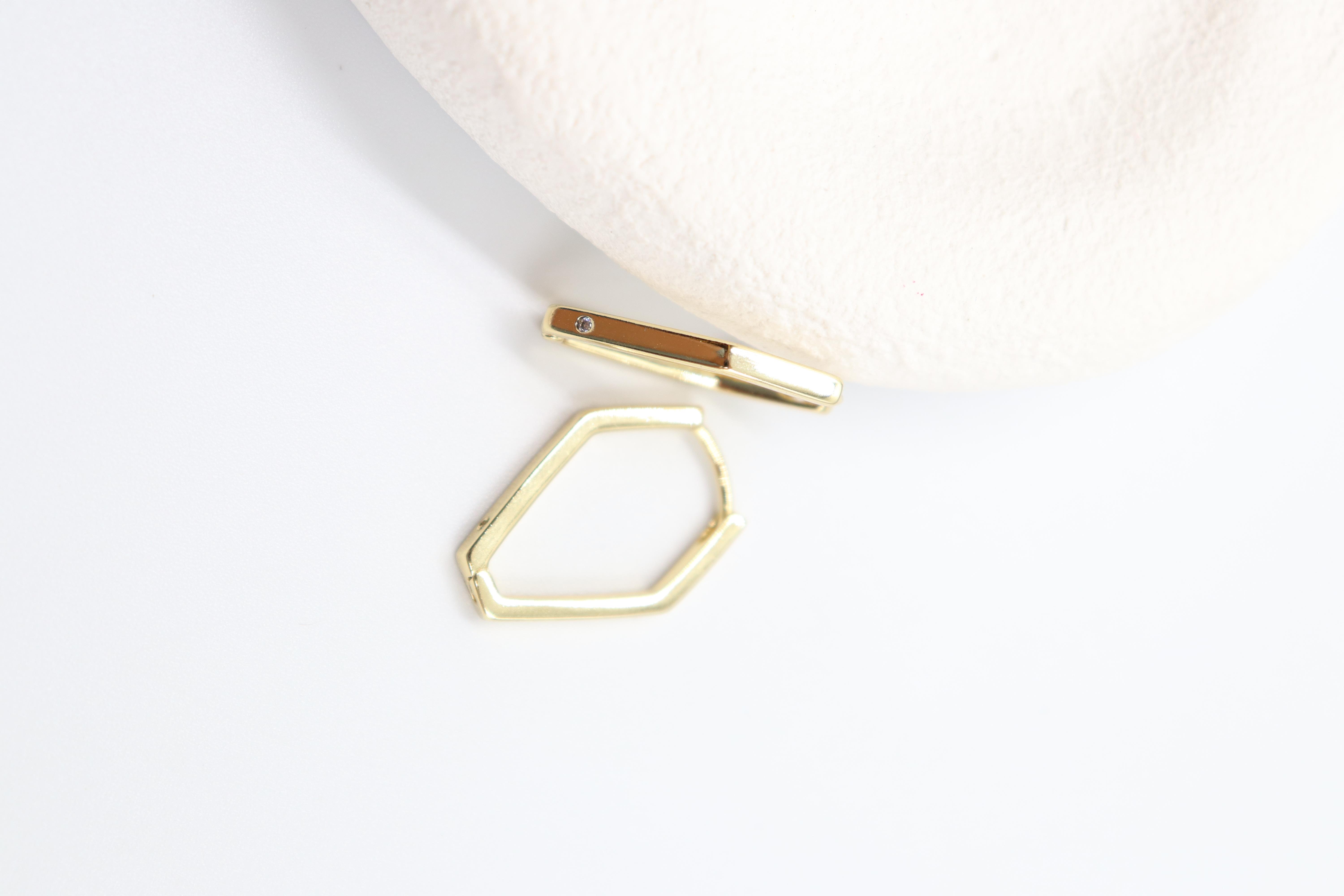 Eva-Luna Gold Küpe (14k)