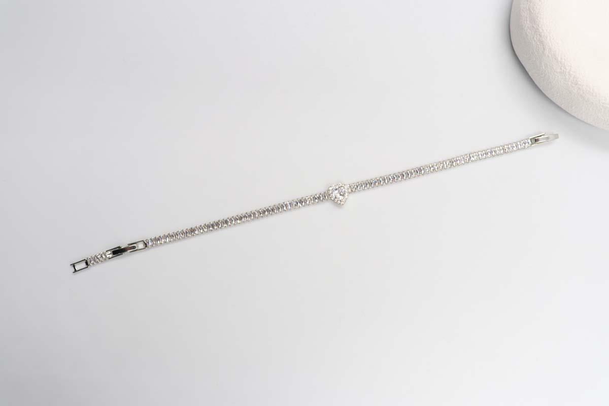 Flower Silver Bileklik