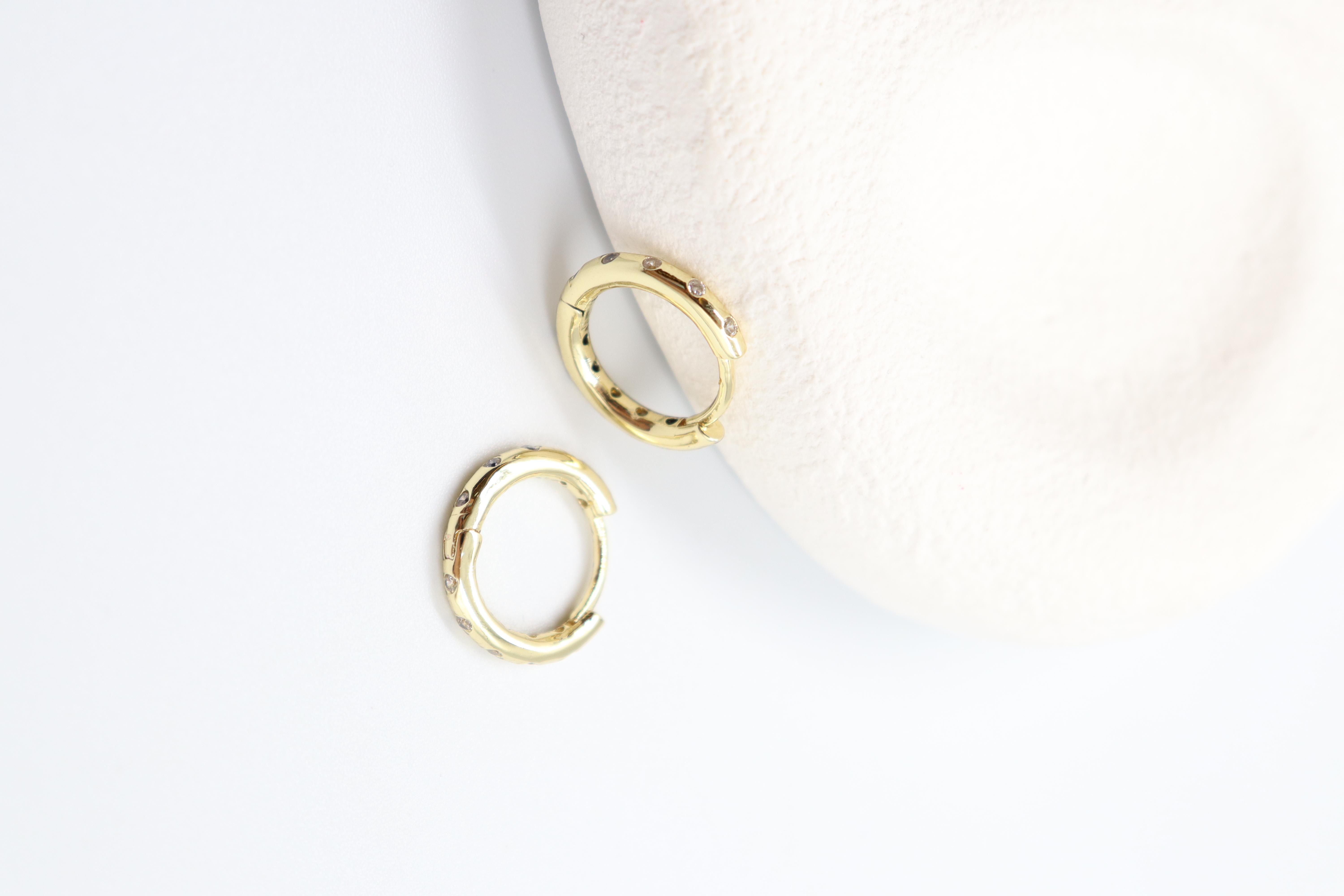Gaia Gold Küpe (14k)