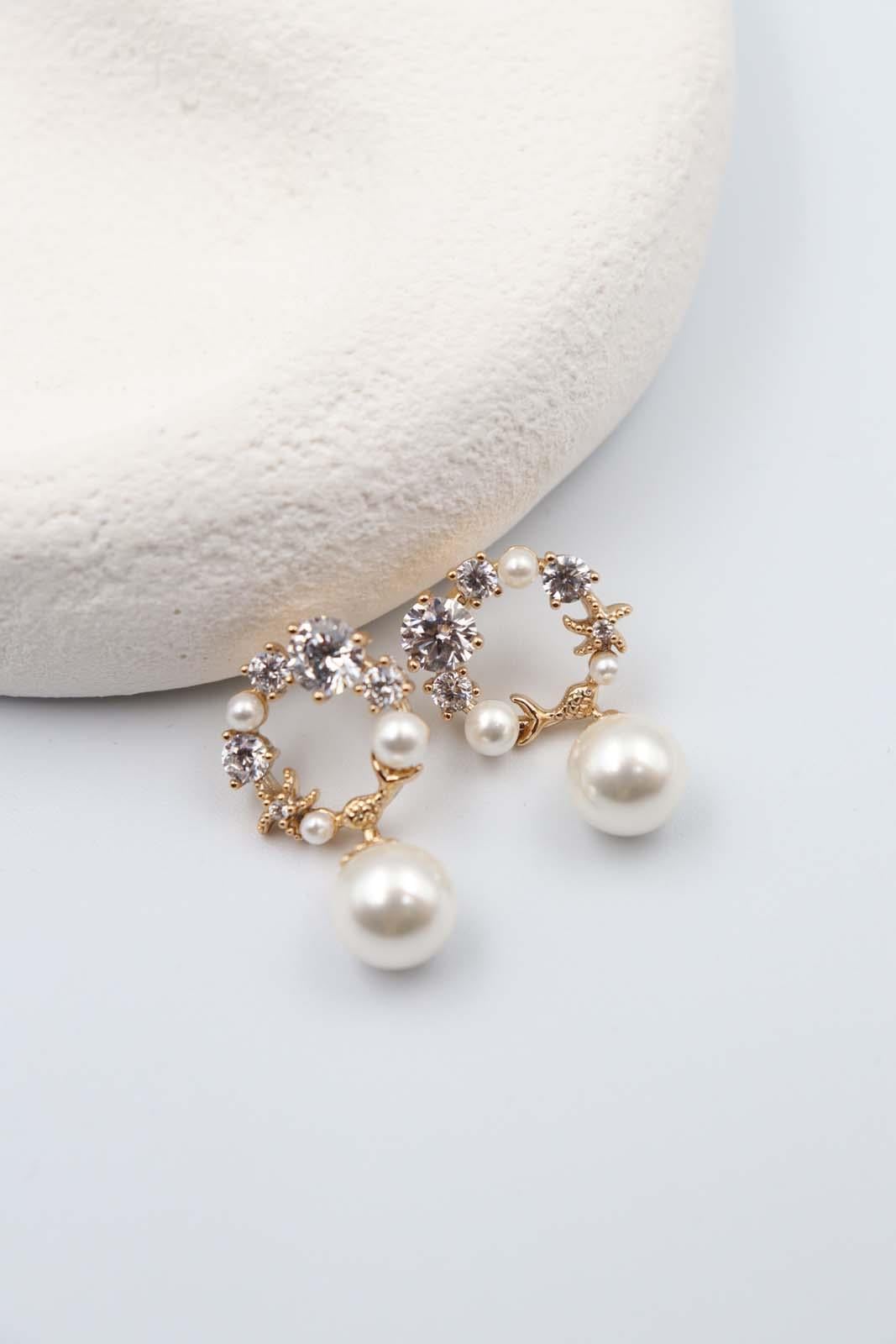 Giacinta Gold Küpe
