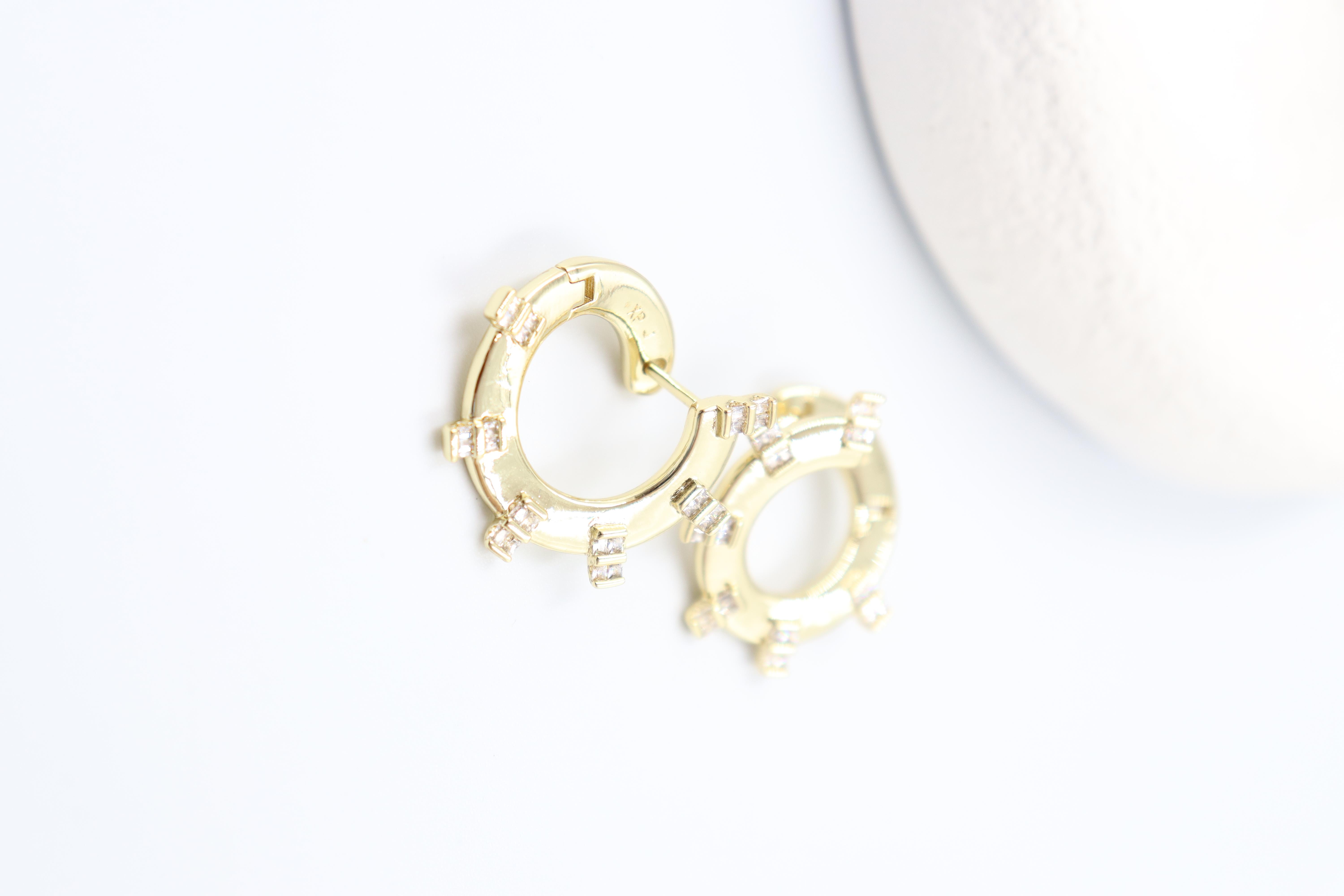 Gimignano Gold Küpe (14k)