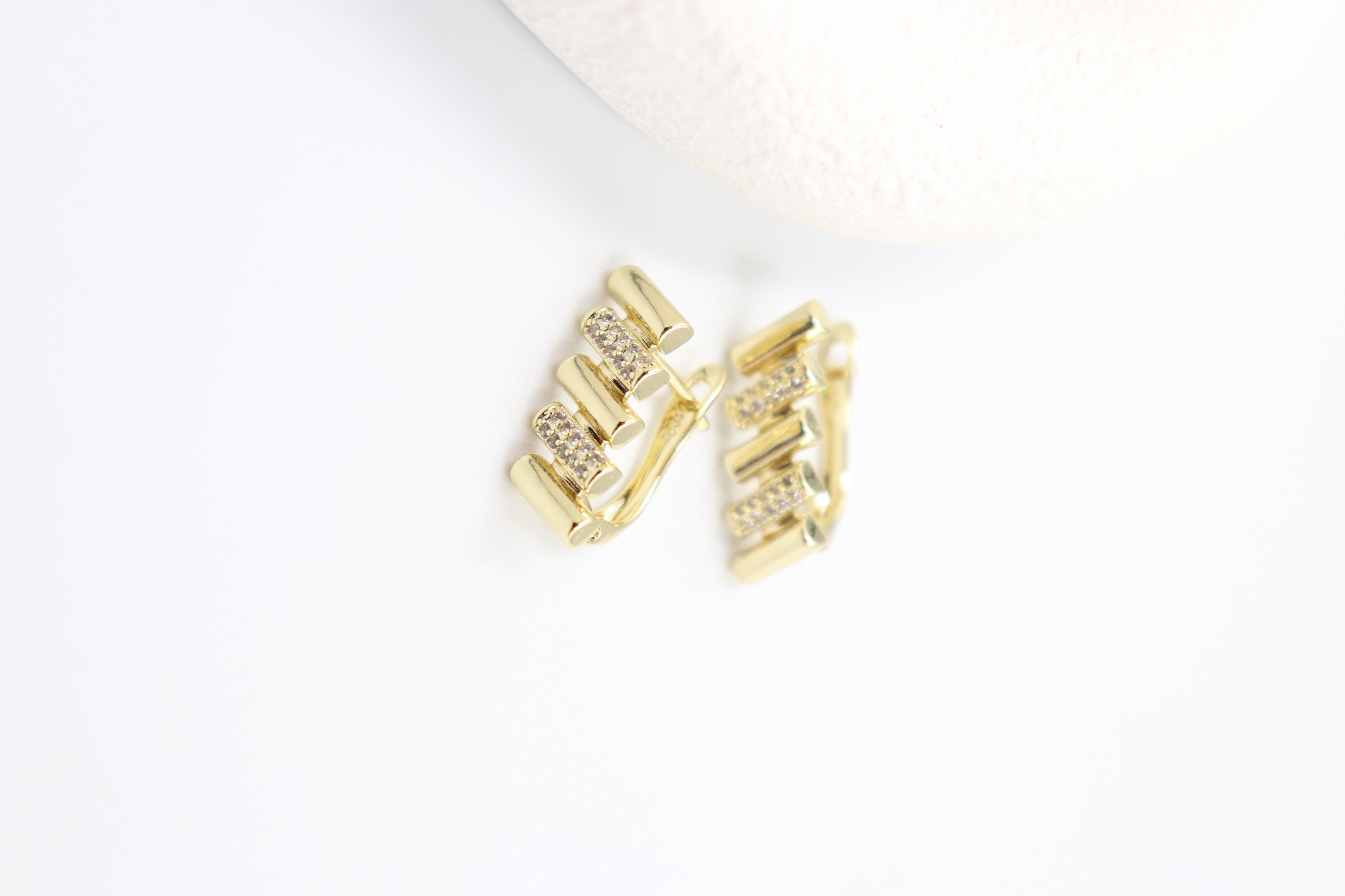 Ginevra Gold Küpe (14k)