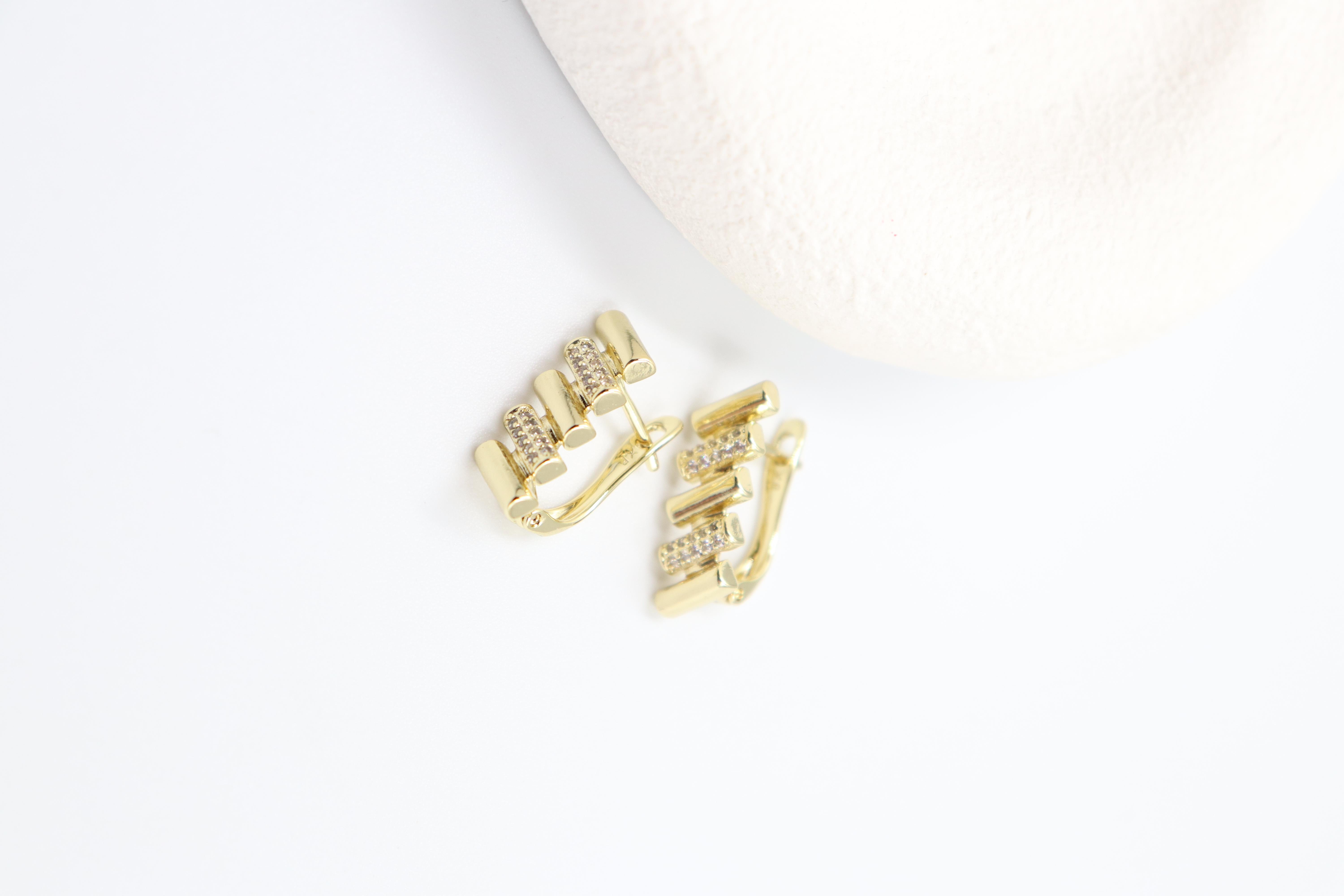 Ginevra Gold Küpe (14k)