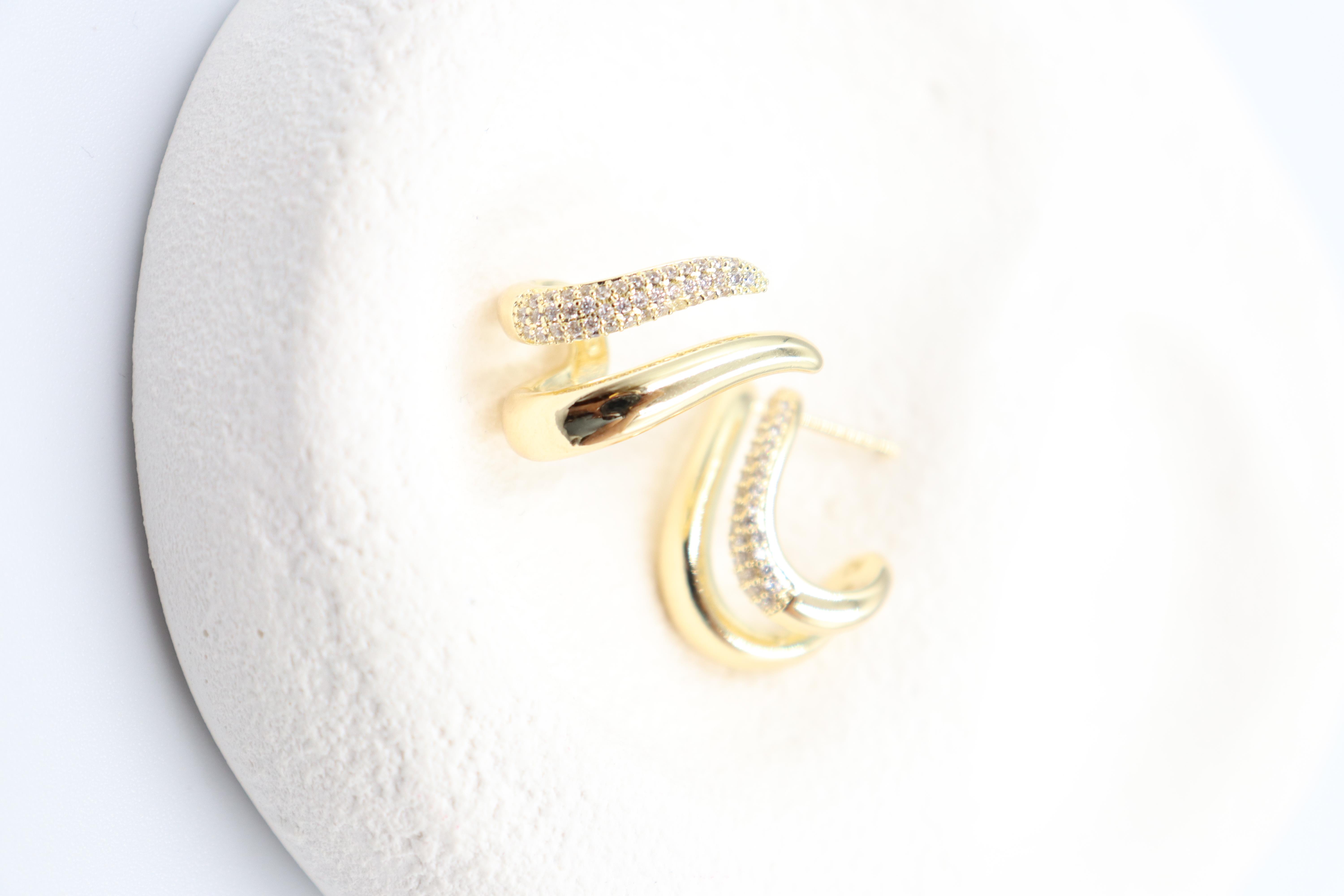 Maria Gold Küpe (14k)