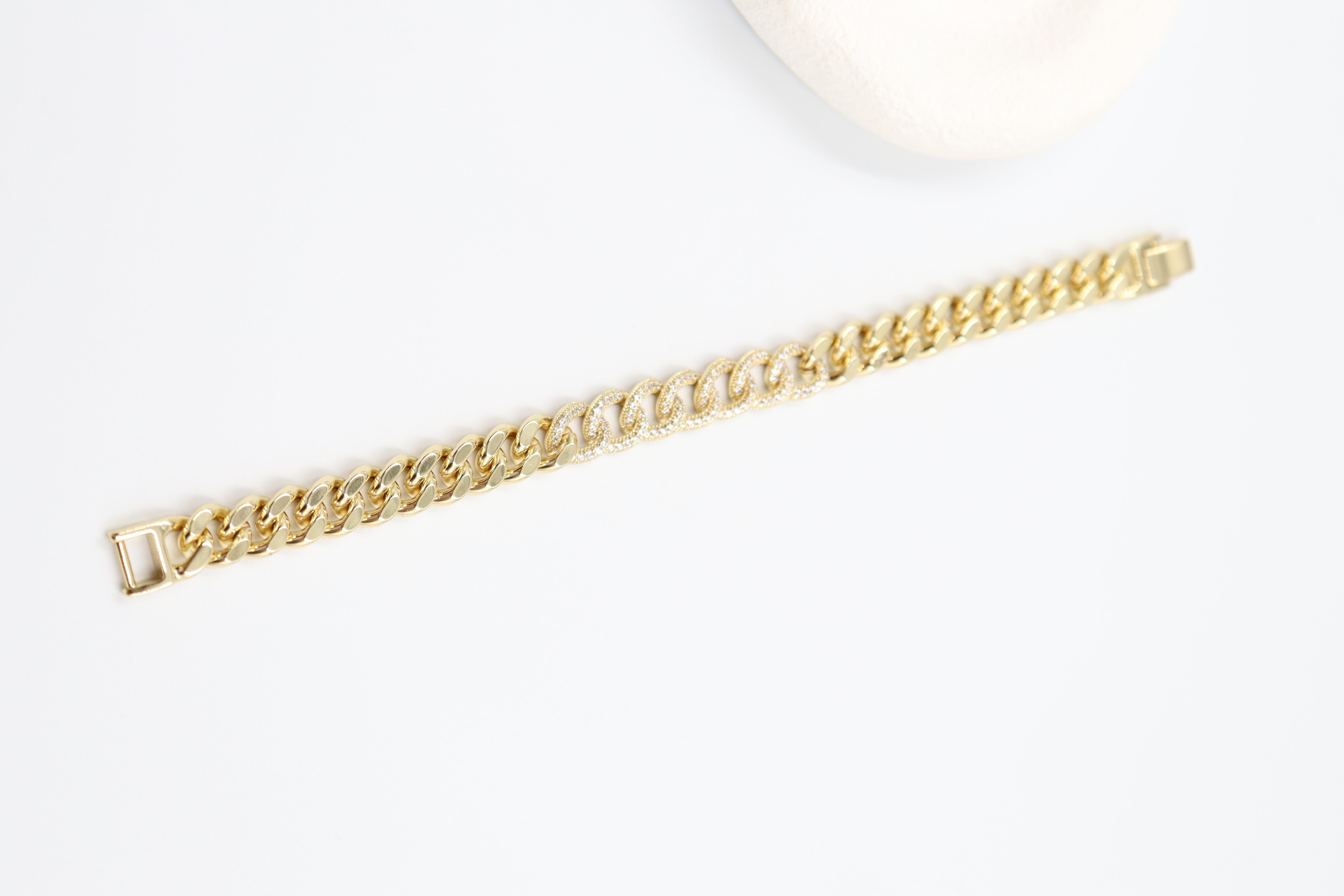 Nunzia Gold Bileklik (14k)