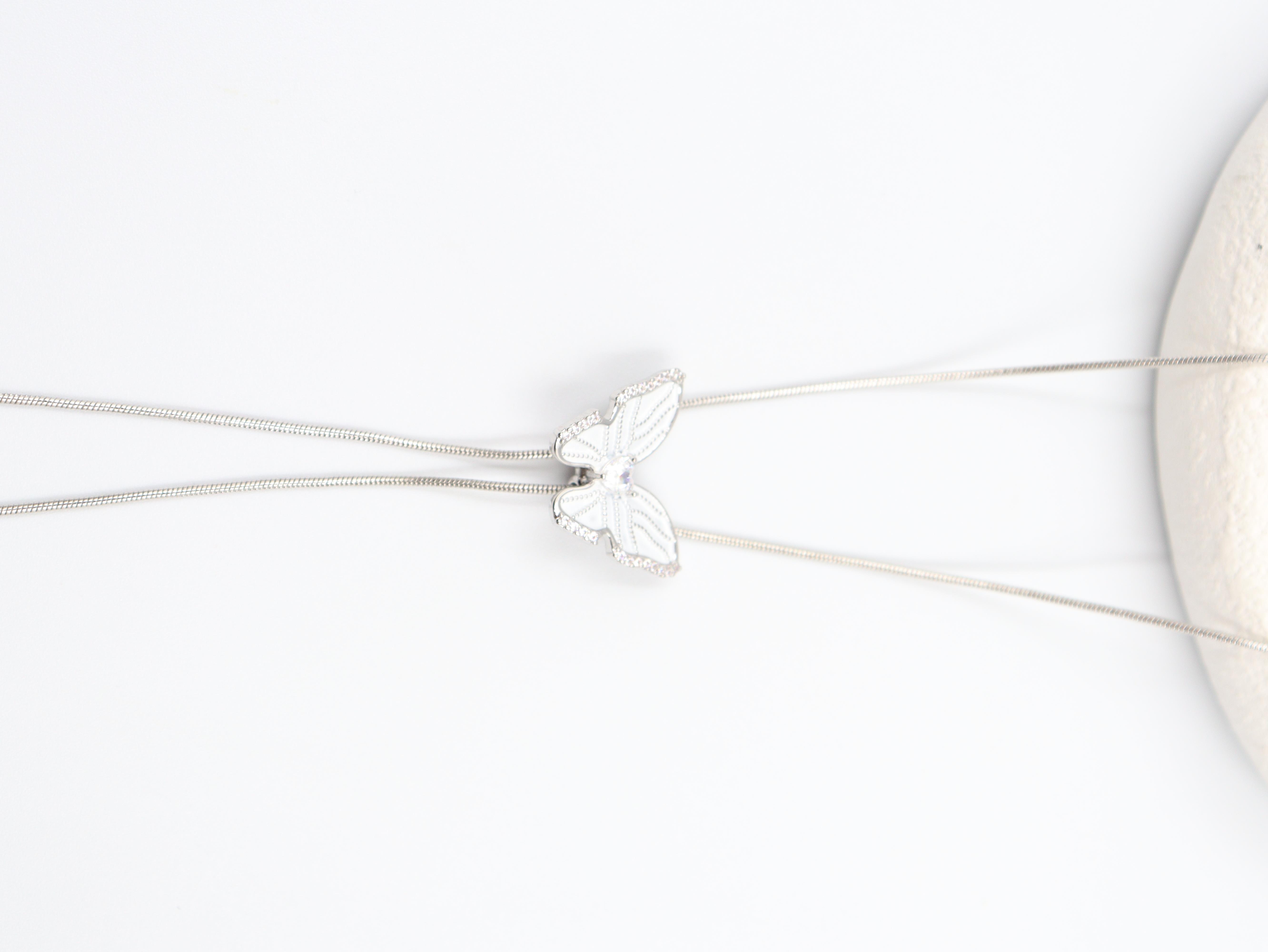 Savira Silver V Kolye(70cm)