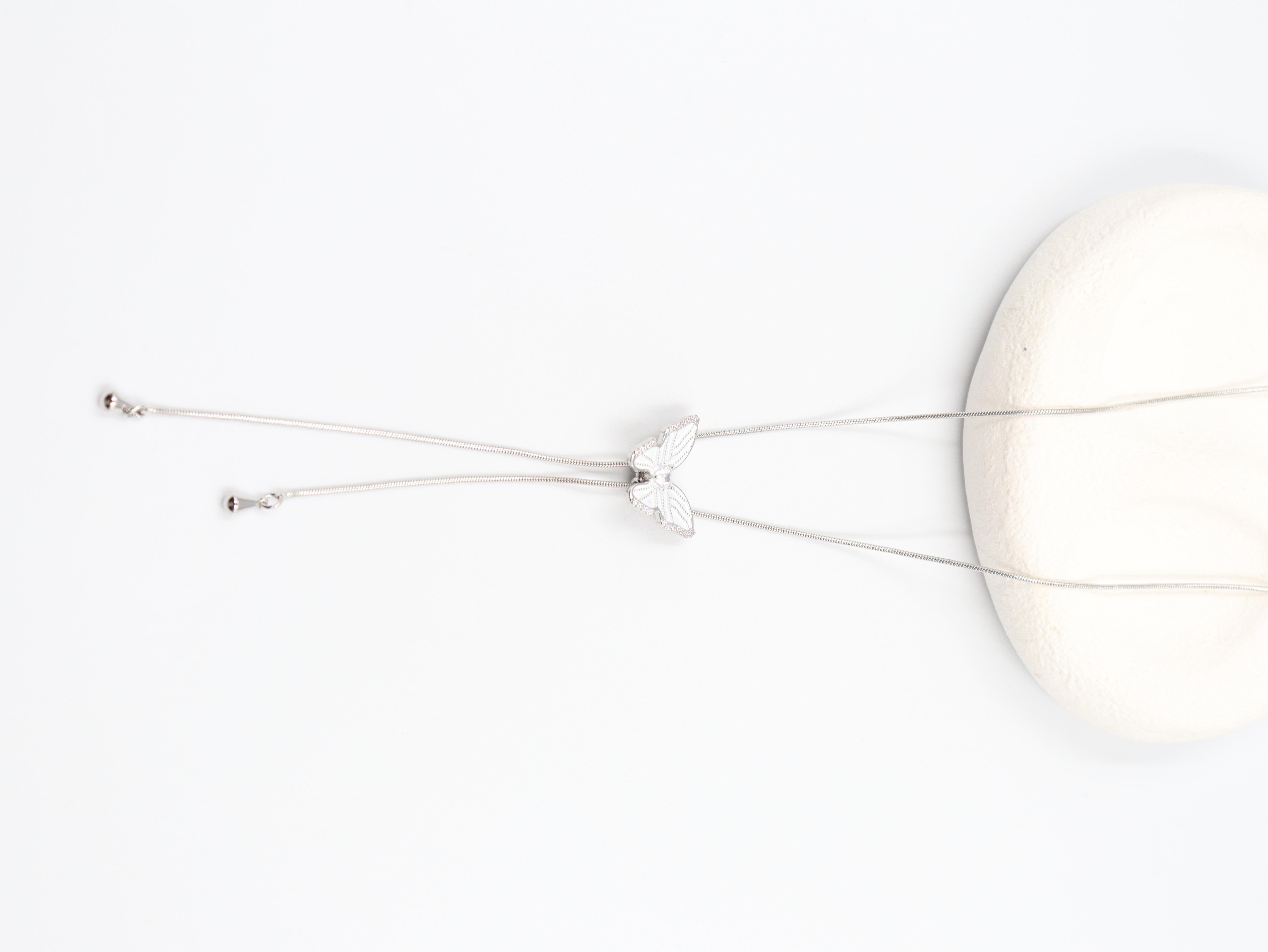 Savira Silver V Kolye(70cm)