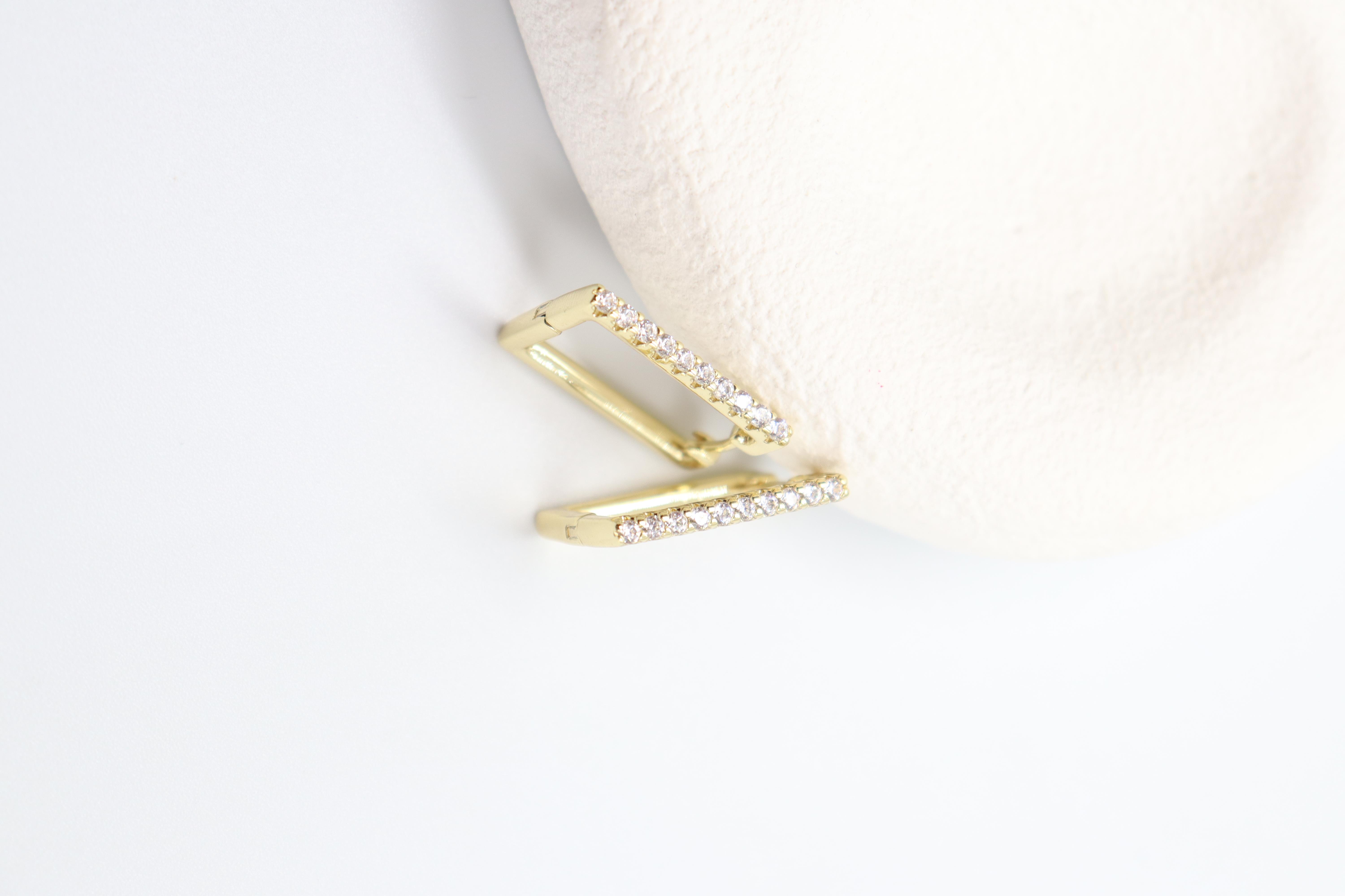 Serena Gold Küpe (14k)