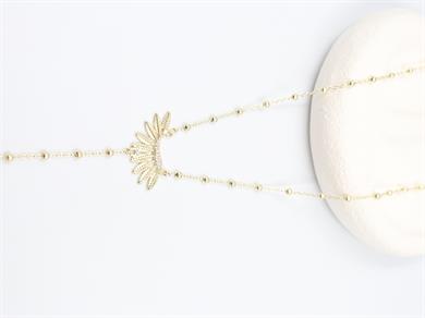 Avenza Gold V Kolye(70cm)