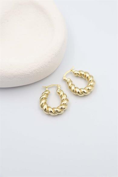 Crocetta  Gold  Küpe[14K]