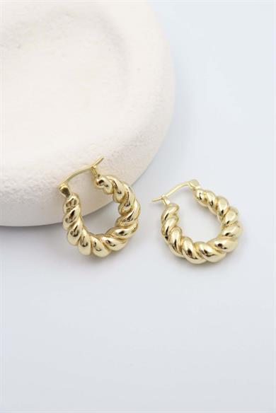Crocetta  Gold  Küpe[14K]